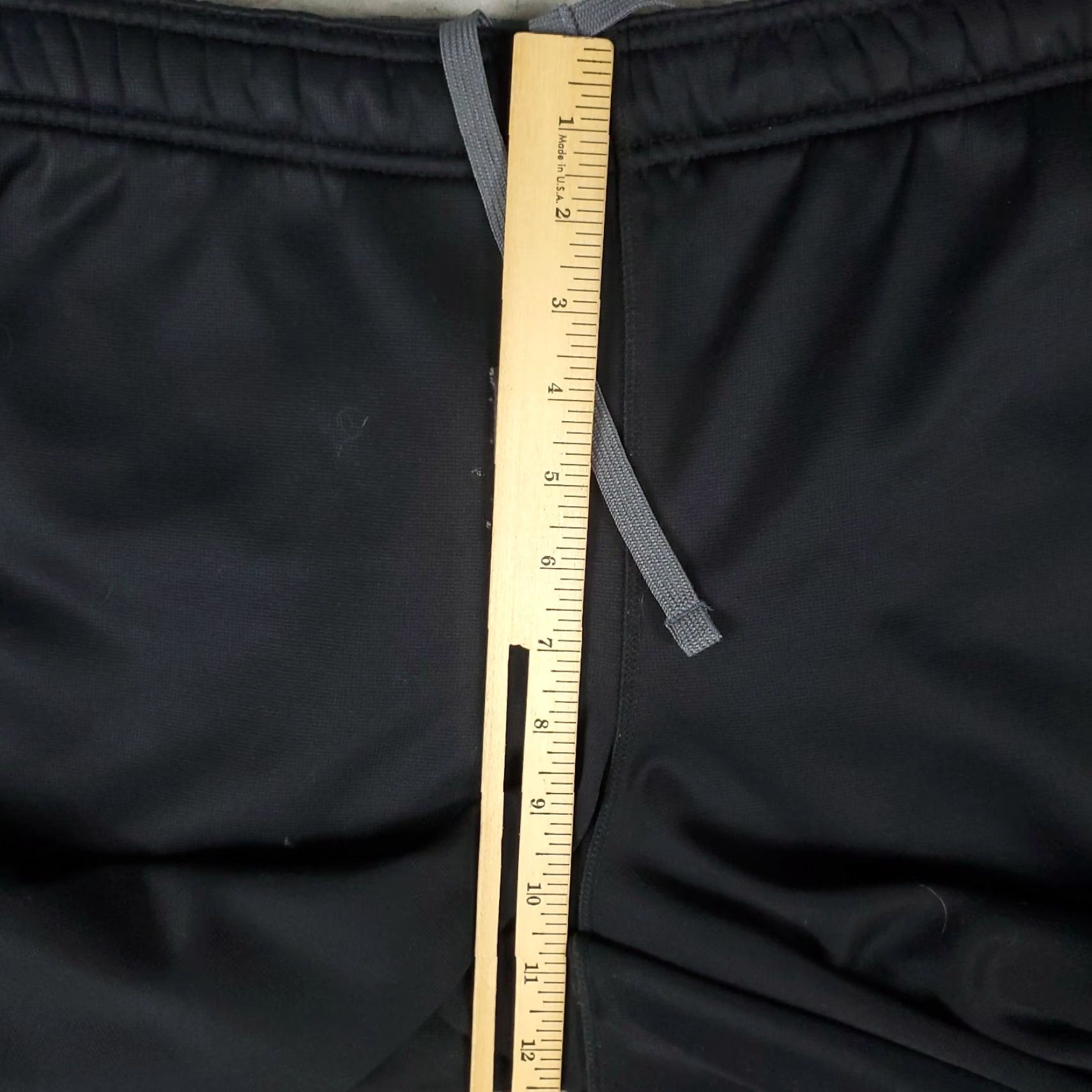 Nike Nike Pants Mens Size Small Black Swoosh Running Sweatpants Joggers *RUNS BIG* Size US 29 - 6 Thumbnail