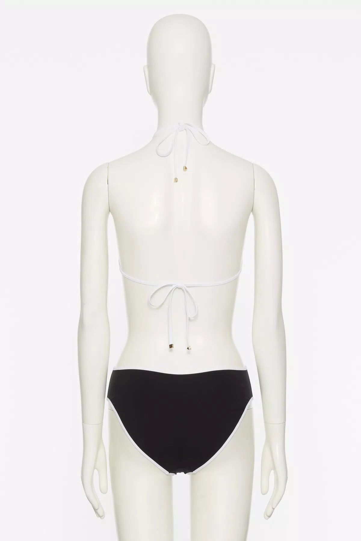 Valentino o1s1wg110426 Lycra Swimsuit in Nero Size XL / US 12-14 / IT 48-50 - 4 Thumbnail