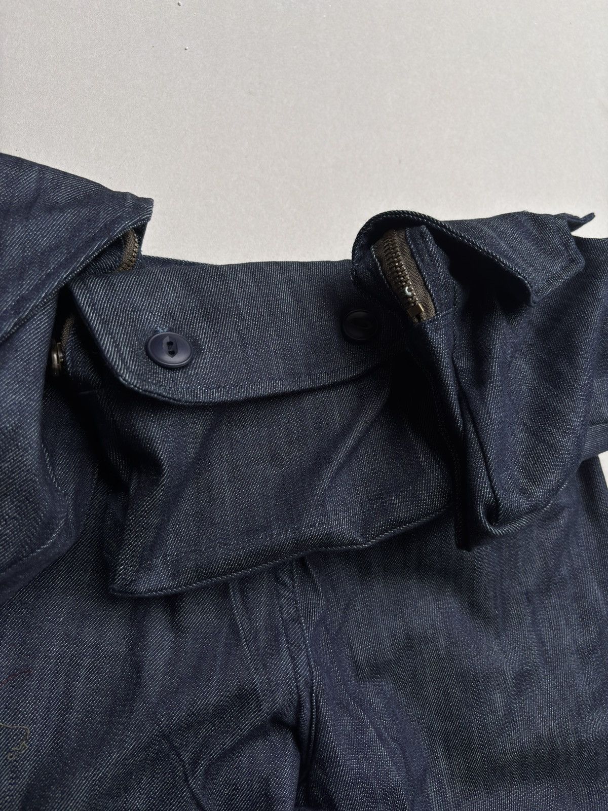Yohji Yamamoto Y-3 Utility Flare Denim w/ Detachable Belt Bag Size US 27 - 9 Thumbnail