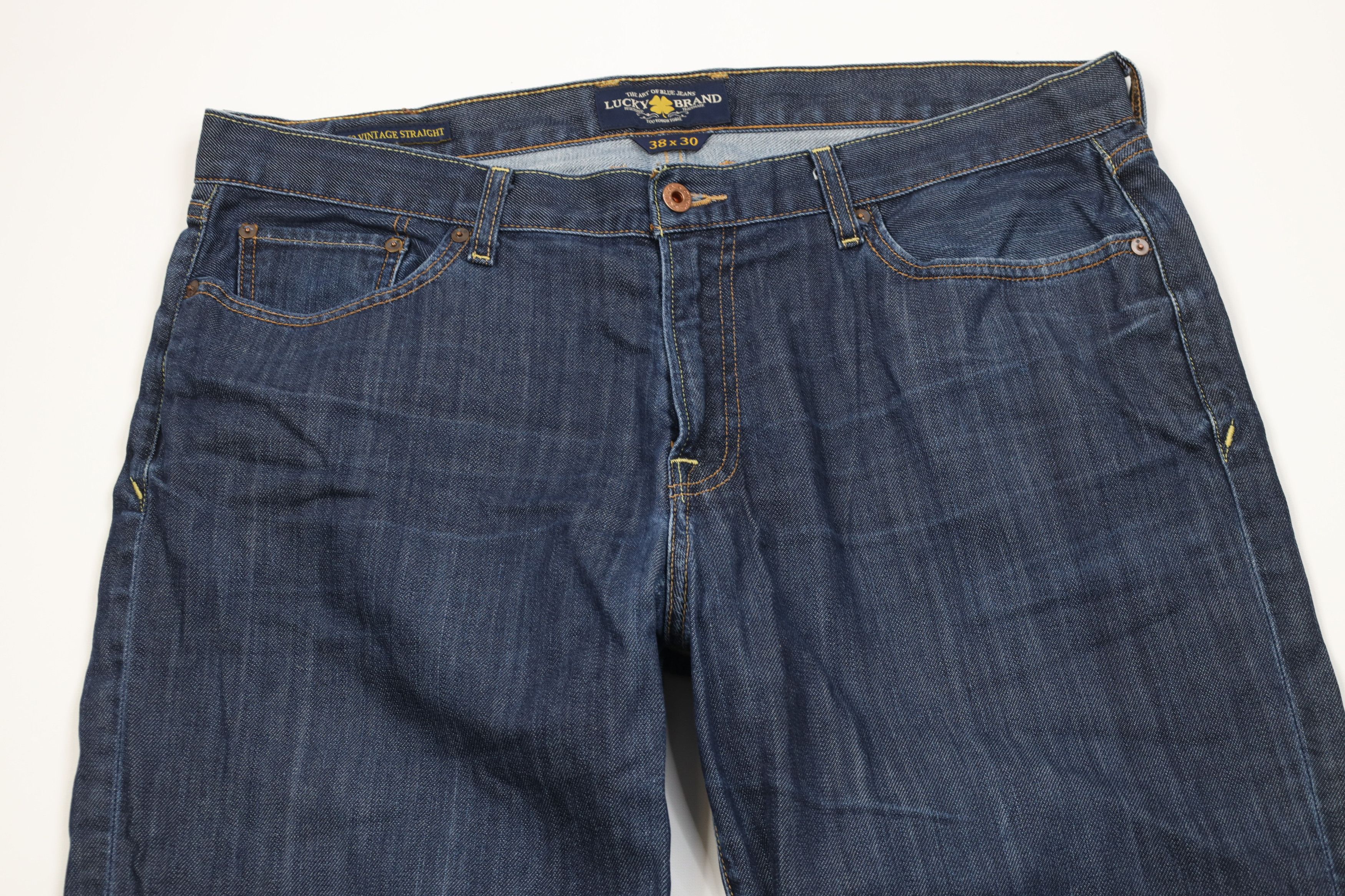 Lucky Brand Vintage Y2K Lucky Brand Jeans Straight Wide Leg Jeans Size US 38 / EU 54 - 2 Thumbnail