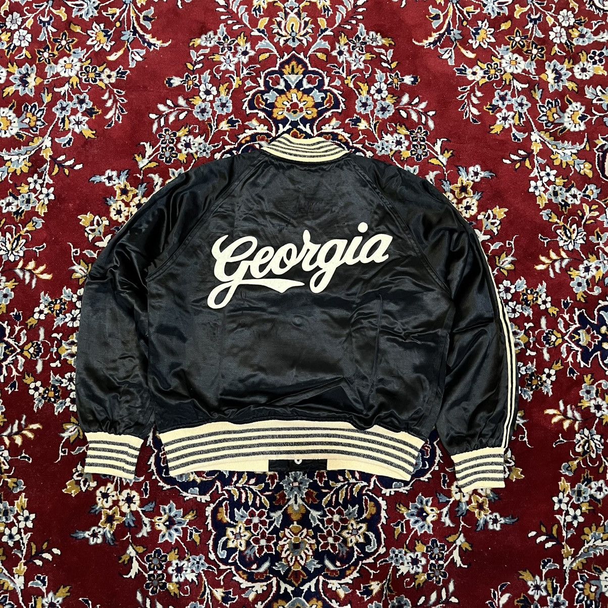 Sugar Cane × Toyo Enterprises Georgia Varsity Satin by sugar cane co Size US S / EU 44-46 / 1 - 1 Thumbnail