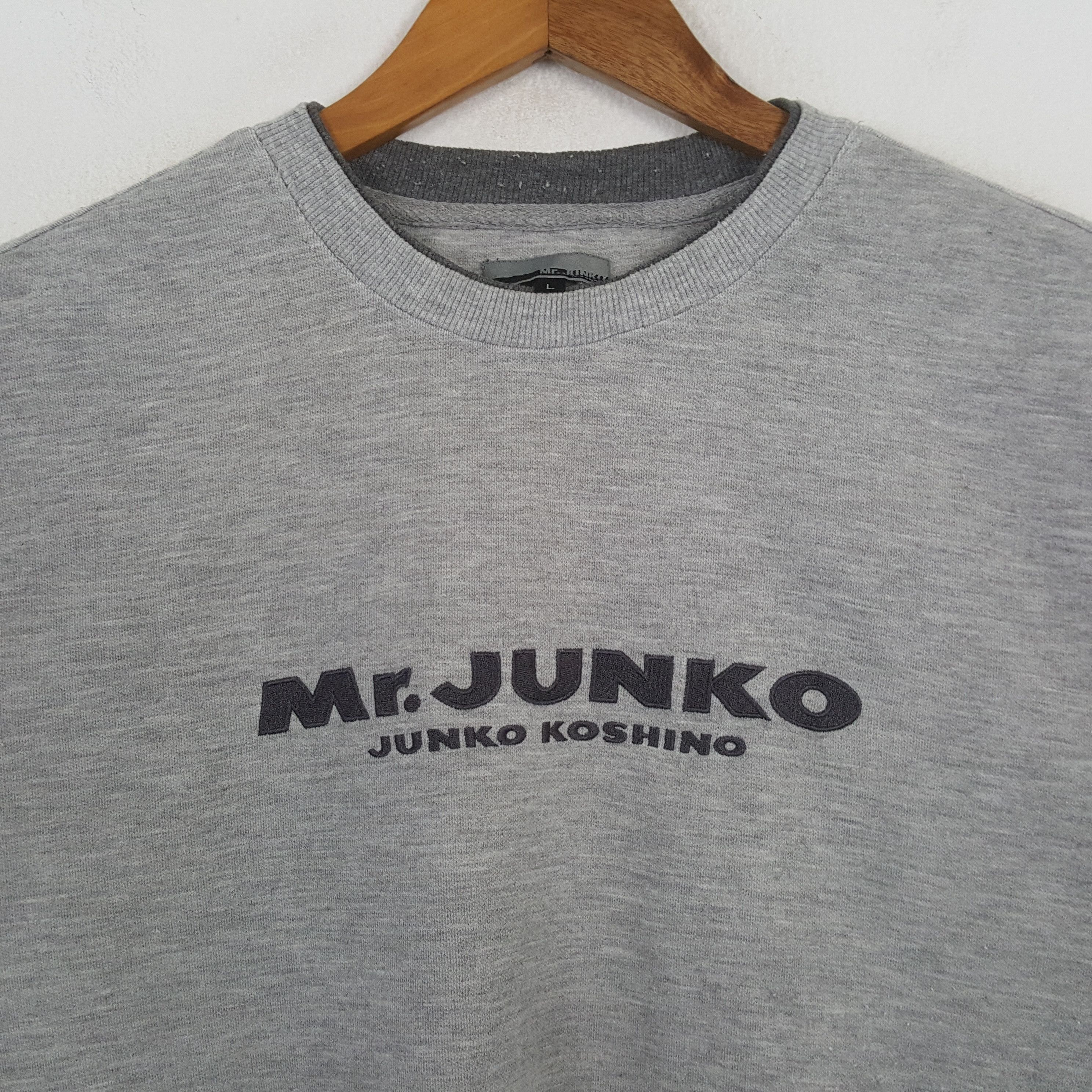 Japanese Brand × Vintage Vintage MR. JUNKO Japanese Brand Logo Sweatshirt Size US M / EU 48-50 / 2 - 2 Thumbnail