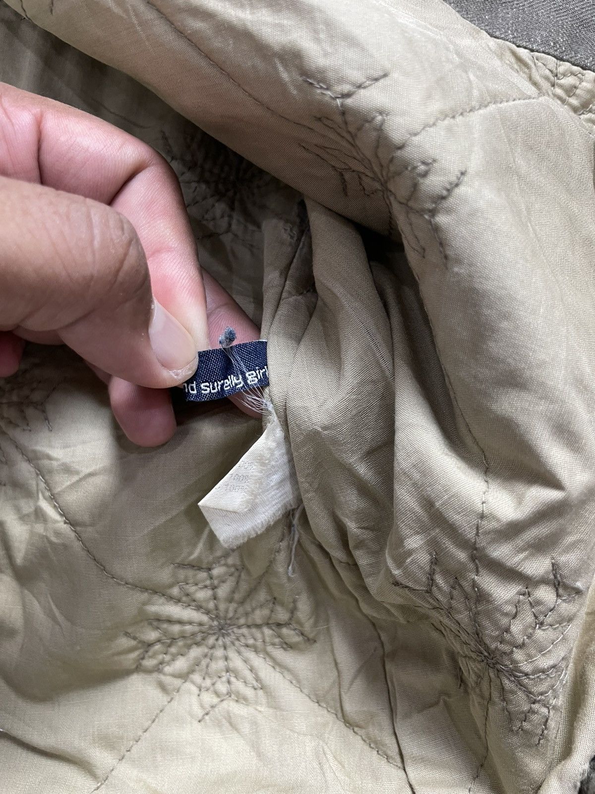 Japanese Brand Bondage Japanese CLOT Quilted Grape Canvas Jacket Size US M / EU 48-50 / 2 - 4 Thumbnail