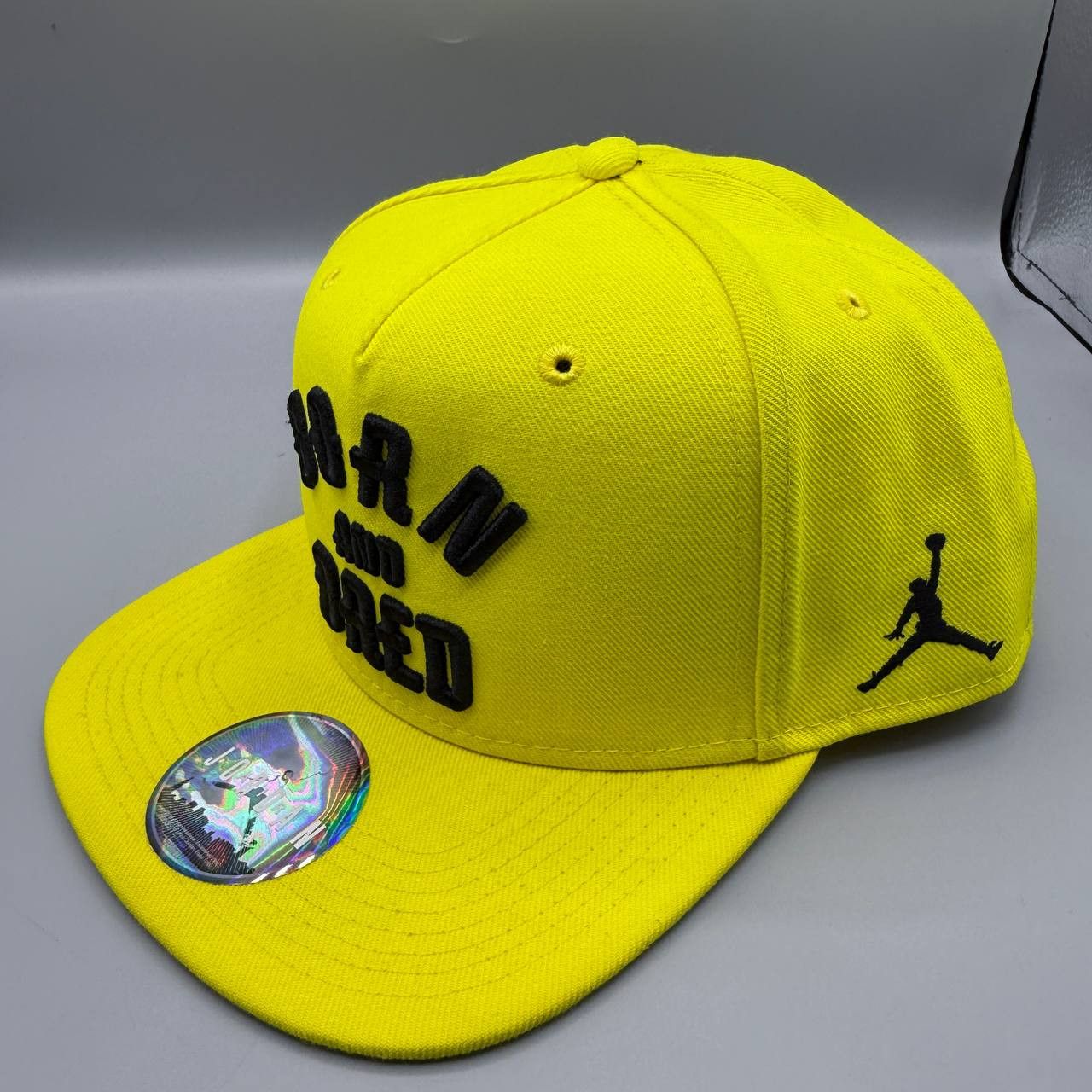 Jordan Brand Air Jordan Hat Men Born and Bred Jumpman Snap Back Cap Size ONE SIZE - 1 Thumbnail