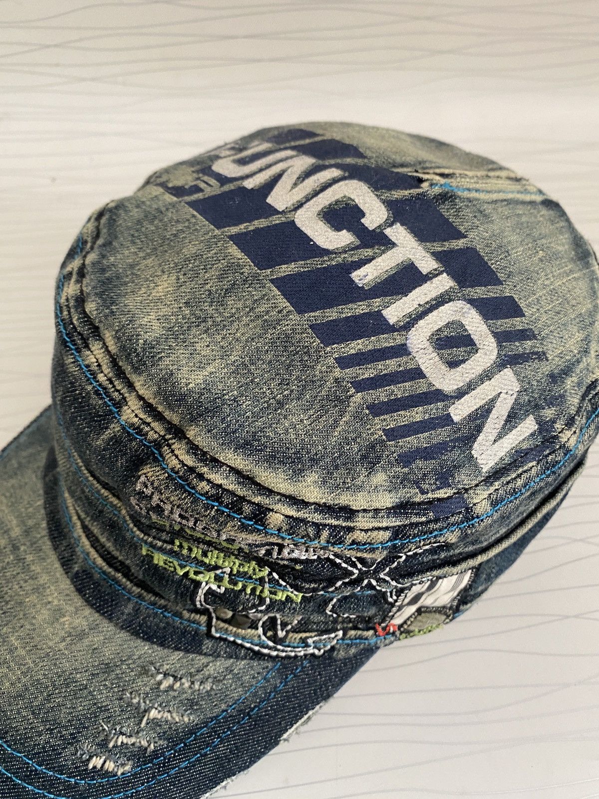 If Six Was Nine EXR Function Distressed Avant Garde Patrol Cap Size ONE SIZE - 5 Thumbnail