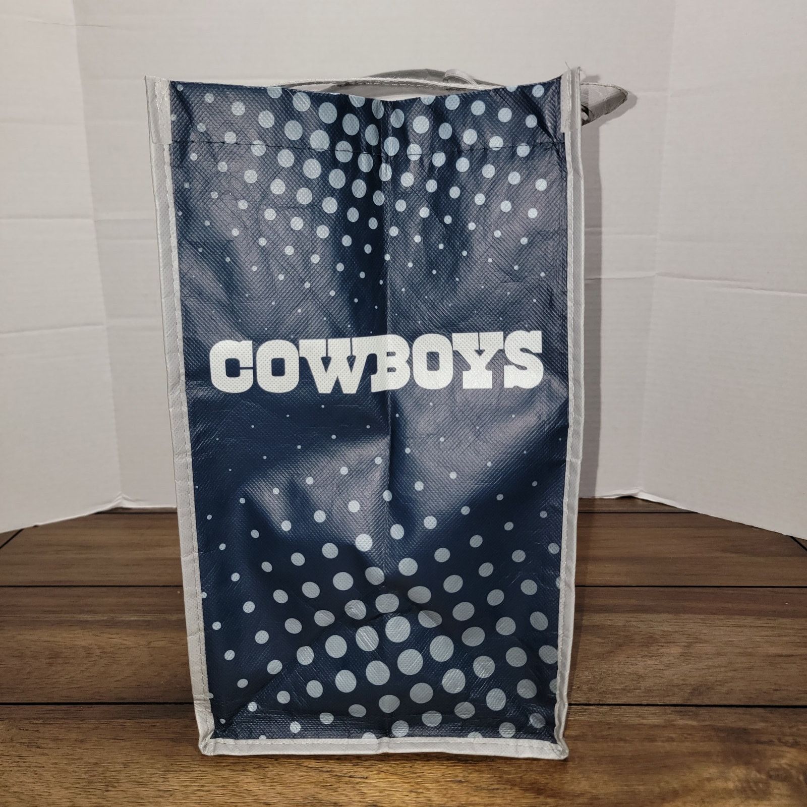 Other Dallas Cowboys Blue & Grey Reusable Bag 13" X 14" X 8" Size ONE SIZE - 4 Thumbnail