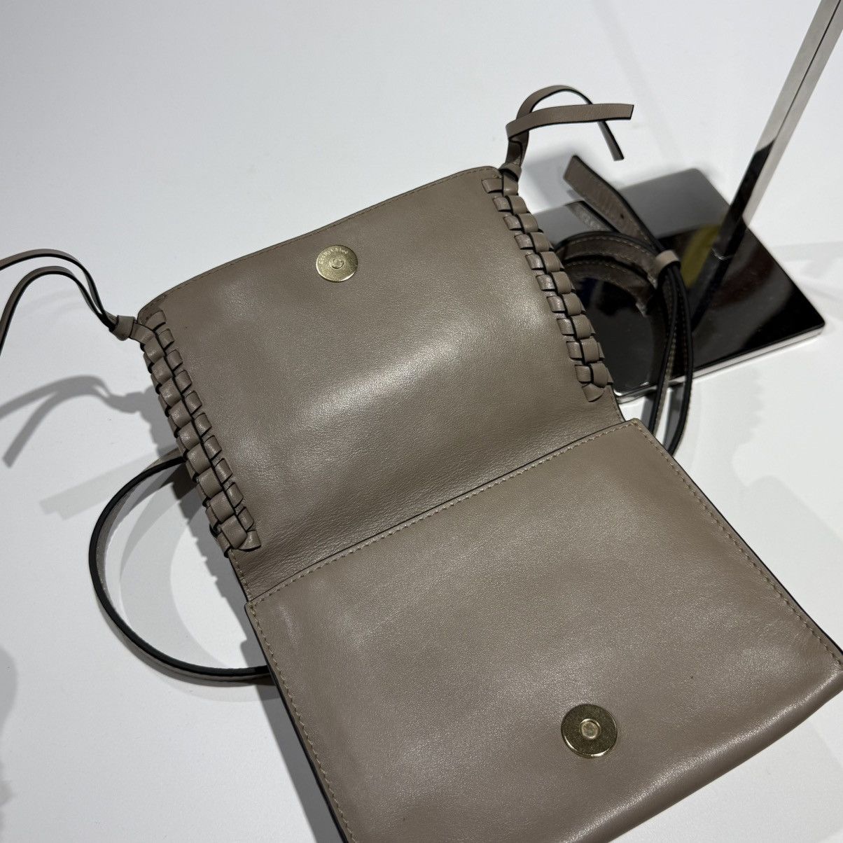 See by Chloe See by Chloé Mini Tilda Bag - Motty Grey Size ONE SIZE - 7 Thumbnail