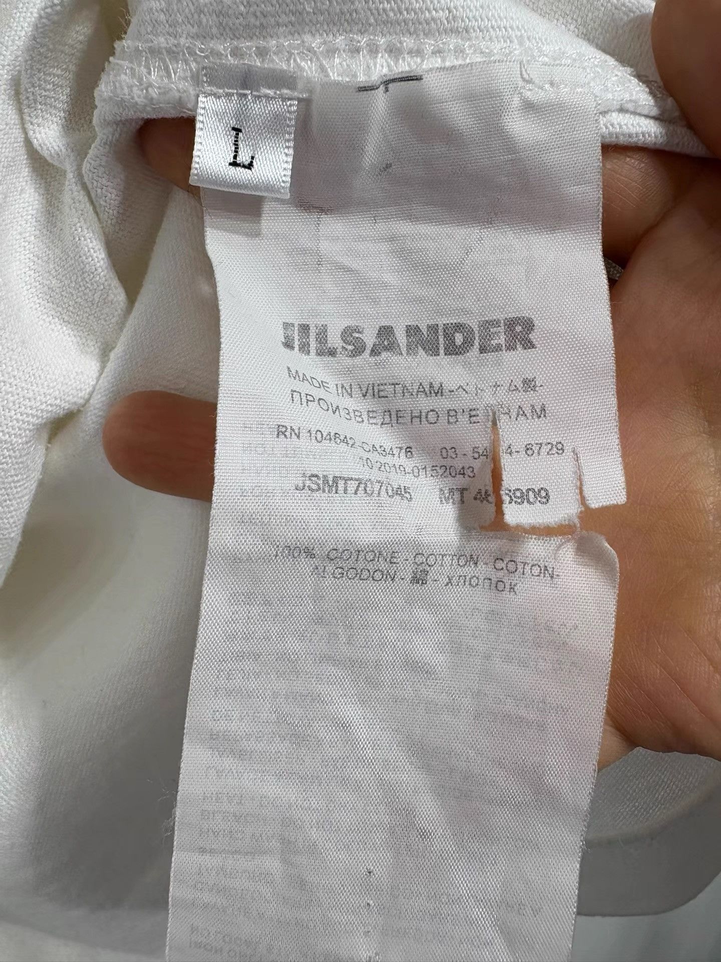 Arc'teryx Arc’teryx Jil Sander Logo Tee K29 Size US L / EU 52-54 / 3 - 5 Thumbnail