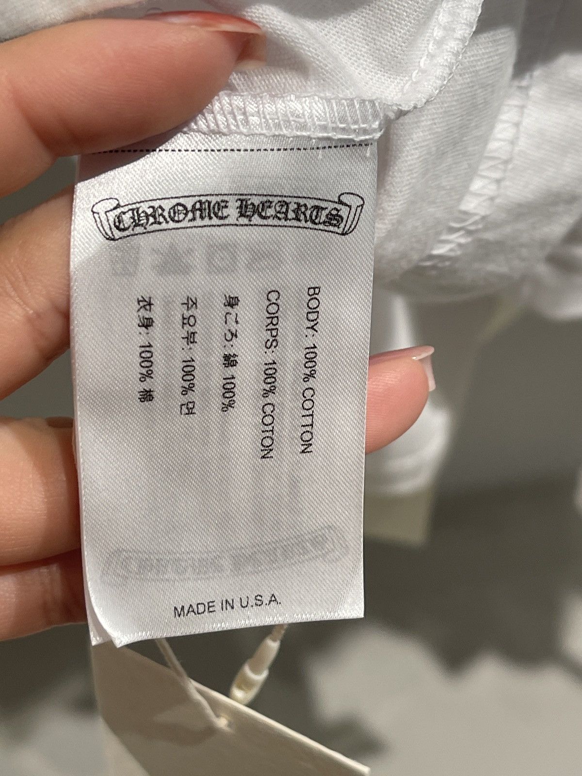 Chrome Hearts Chrome Hearts Las Vegas Exclusive Horseshoe Tee Size US XL / EU 56 / 4 - 7 Thumbnail