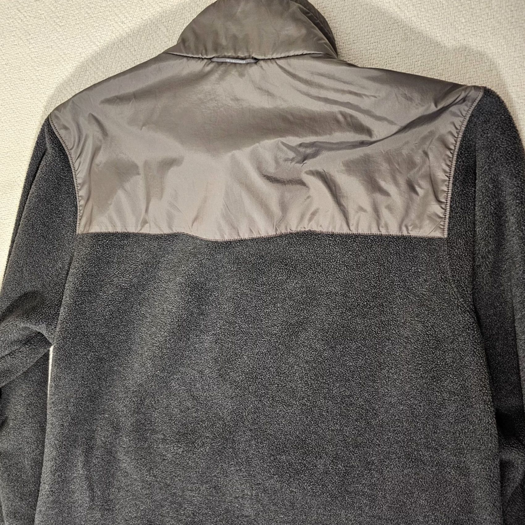 Vintage Columbia Fleece Jacket Coat Two Tone Full Zip Up Mens L Gray Dark Gray Size US L / EU 52-54 / 3 - 8 Thumbnail