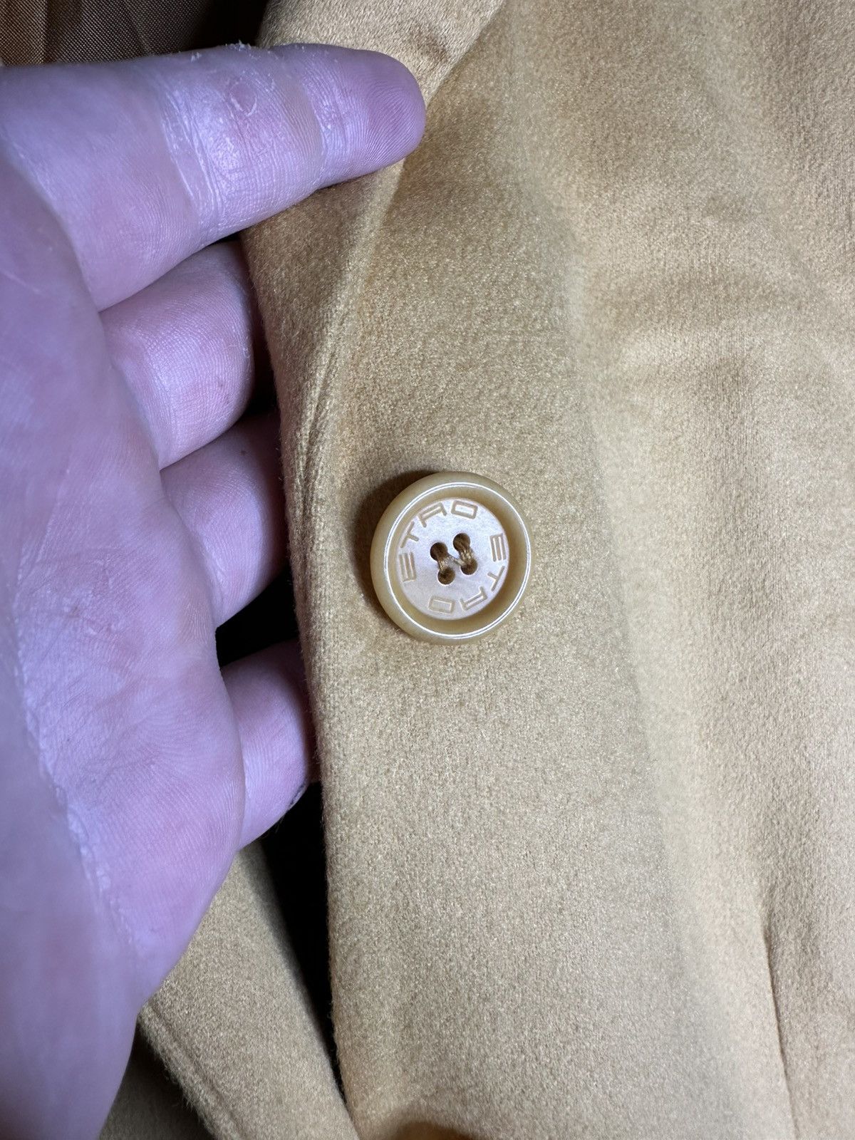 Etro ETRO Milano Women's Yellow Wool Blazer Jacket Size IT 42 Size M / US 6-8 / IT 42-44 - 5 Thumbnail