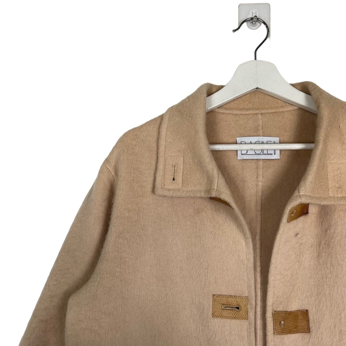 Other 🔥 BASILE MOHAIR WOOL COAT MASE IN ITALY Size US M / EU 48-50 / 2 - 7 Thumbnail