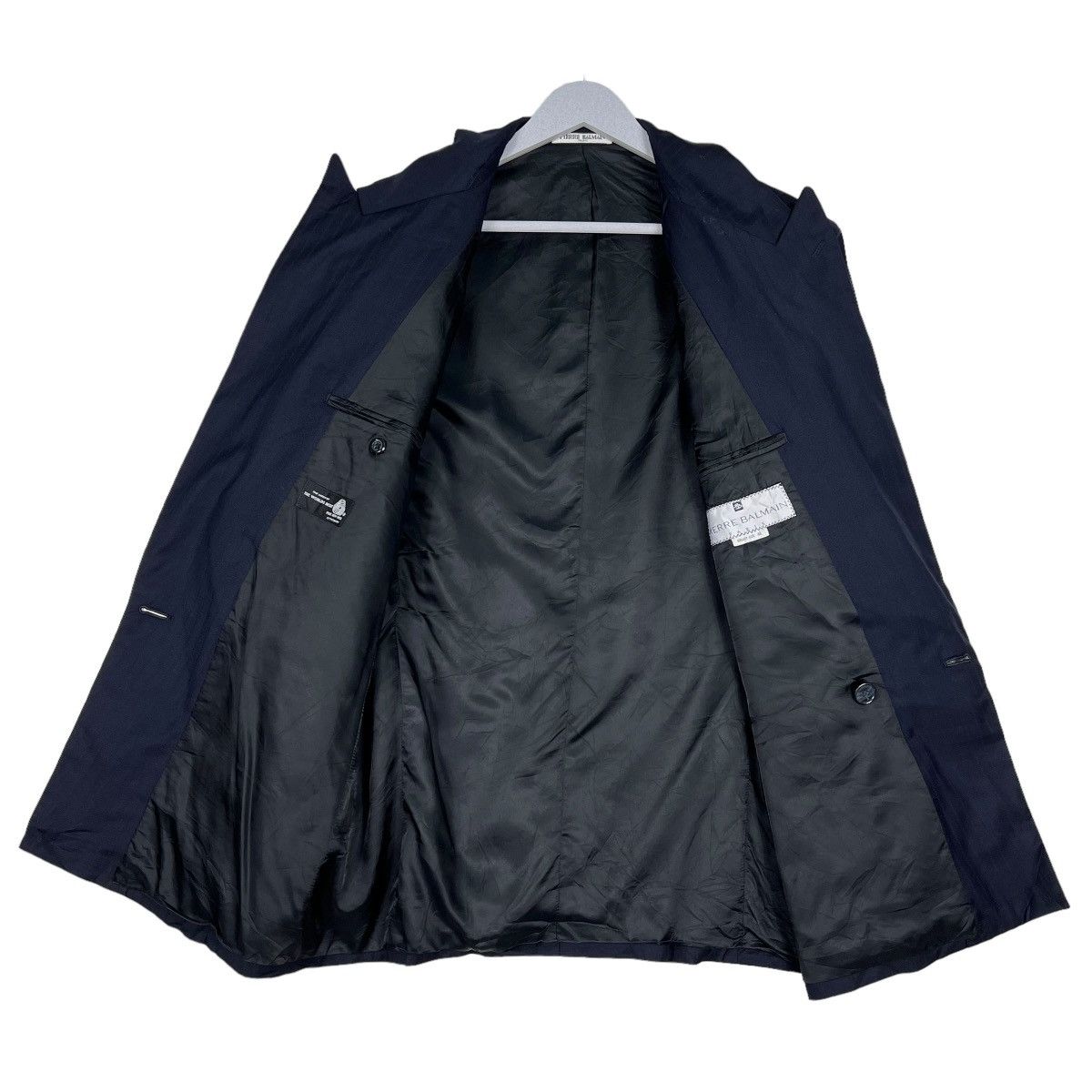 Pierre Balmain 🔥 PIERRE BALMAIN DOUBLE BREAST BLAZER COAT Size US M / EU 48-50 / 2 - 10 Thumbnail