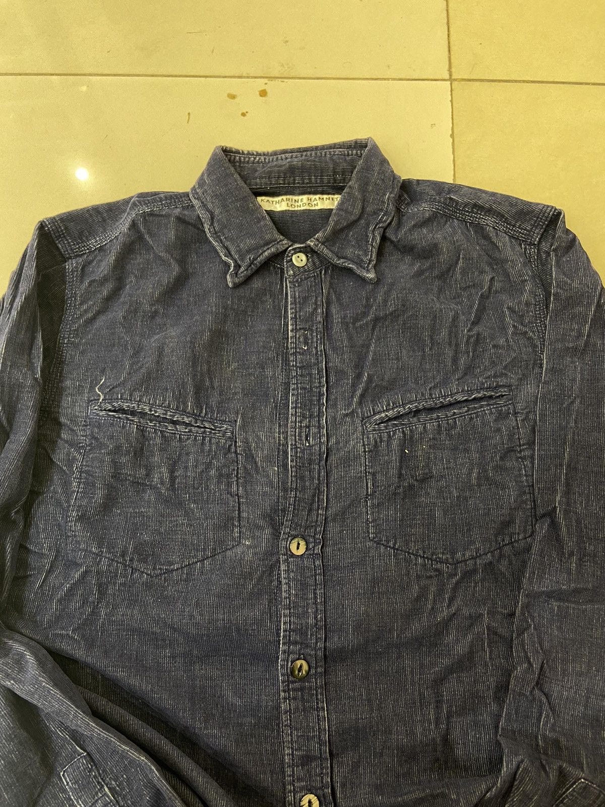 Katharine Hamnett London Vtg katharine hamnett london long shirt Size US M / EU 48-50 / 2 - 3 Thumbnail