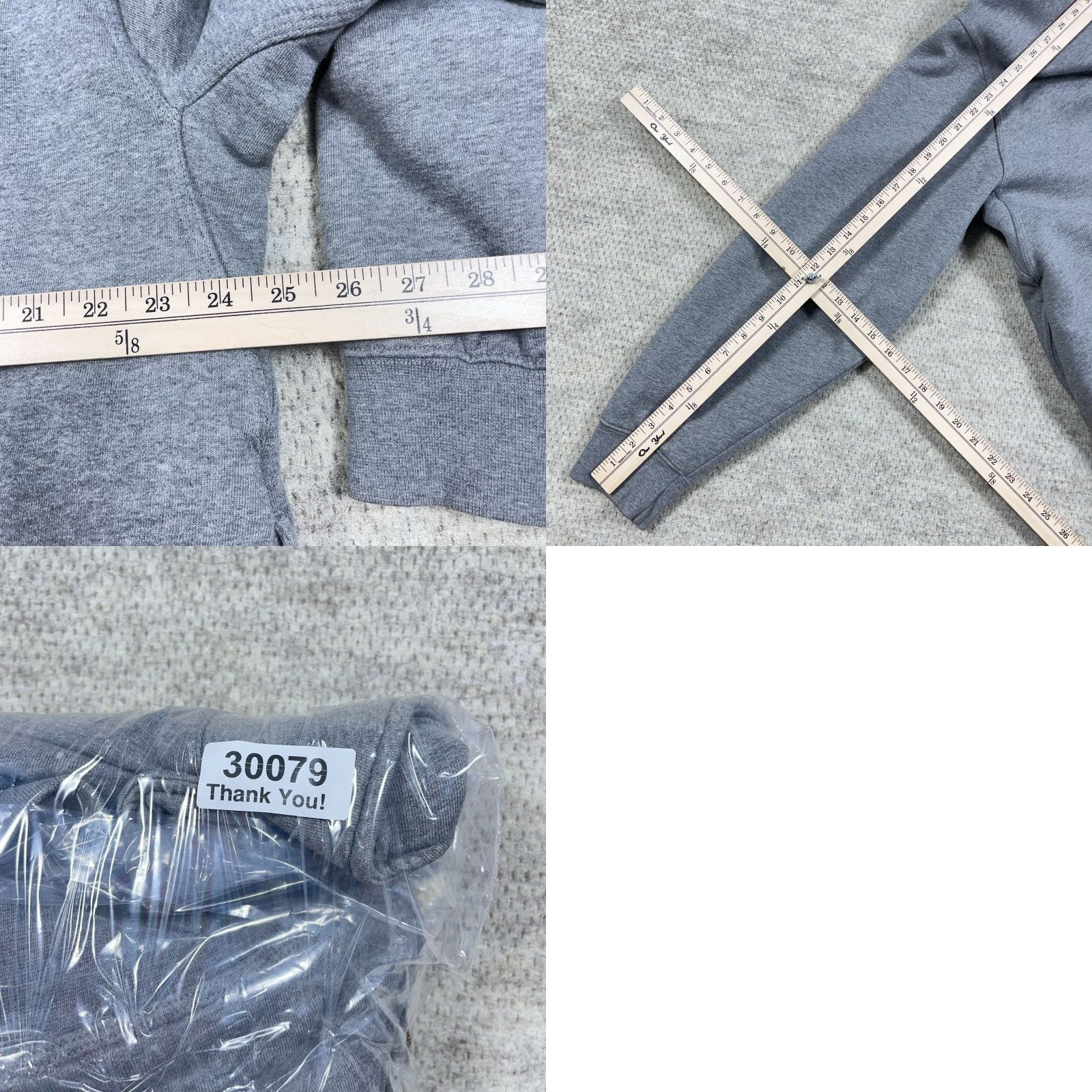 Vintage VINTAGE LL Bean Katahdin Iron Works Jacket Men Large Gray Bomber Full Zip Fleece Lined Size US L / EU 52-54 / 3 - 9 Thumbnail