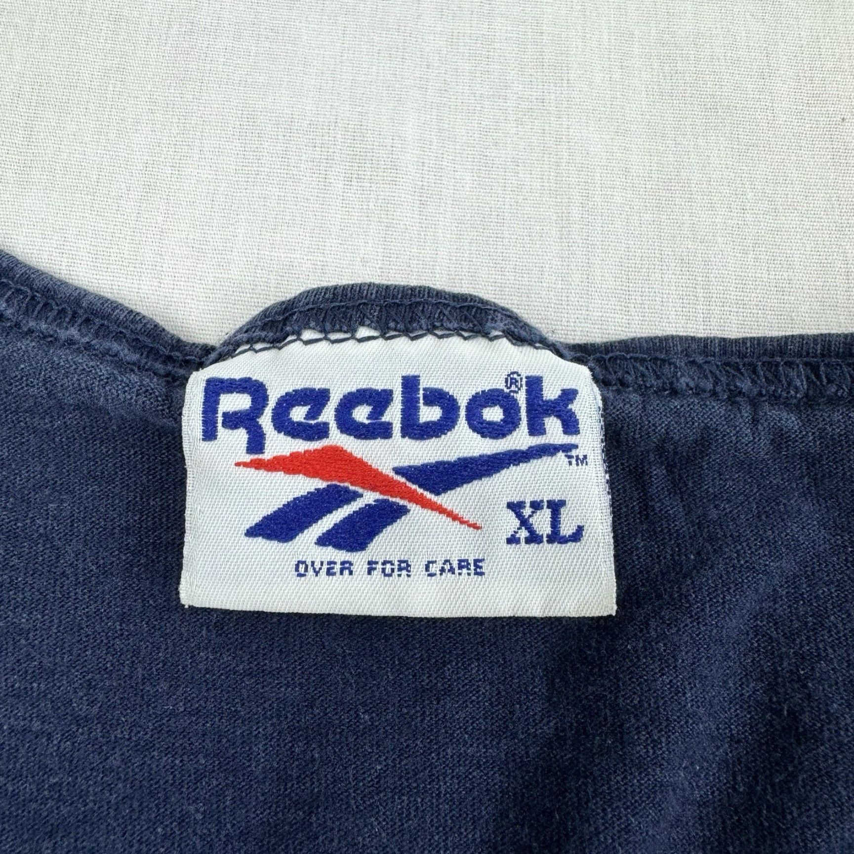 Reebok VINTAGE Reebok Tank Top Men XL Blue 90s Life Is Short Play Hard Sports Size US XL / EU 56 / 4 - 5 Thumbnail