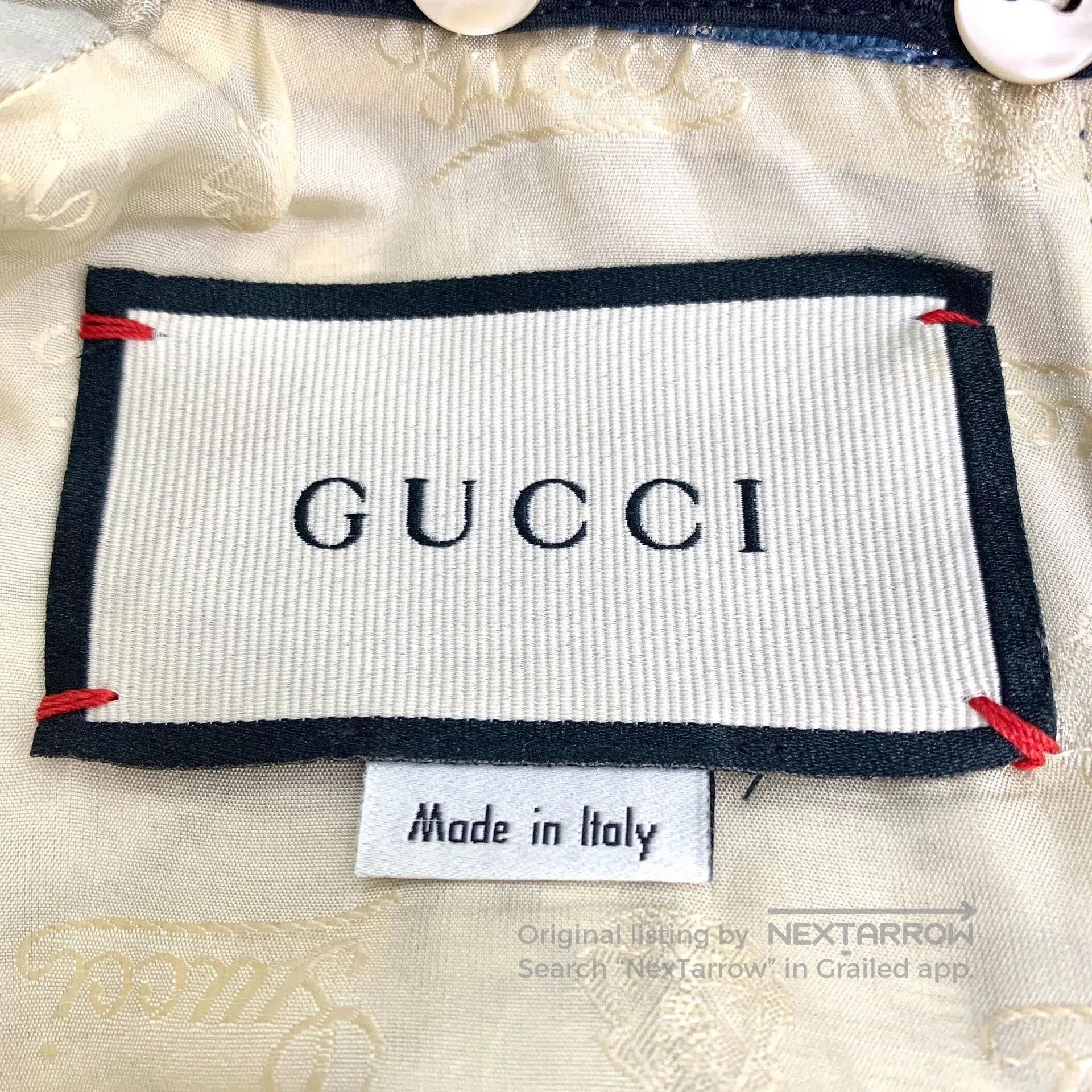 Gucci Gucci Blue Logo Print Short. Size US XS / EU 42 / 0 - 5 Thumbnail