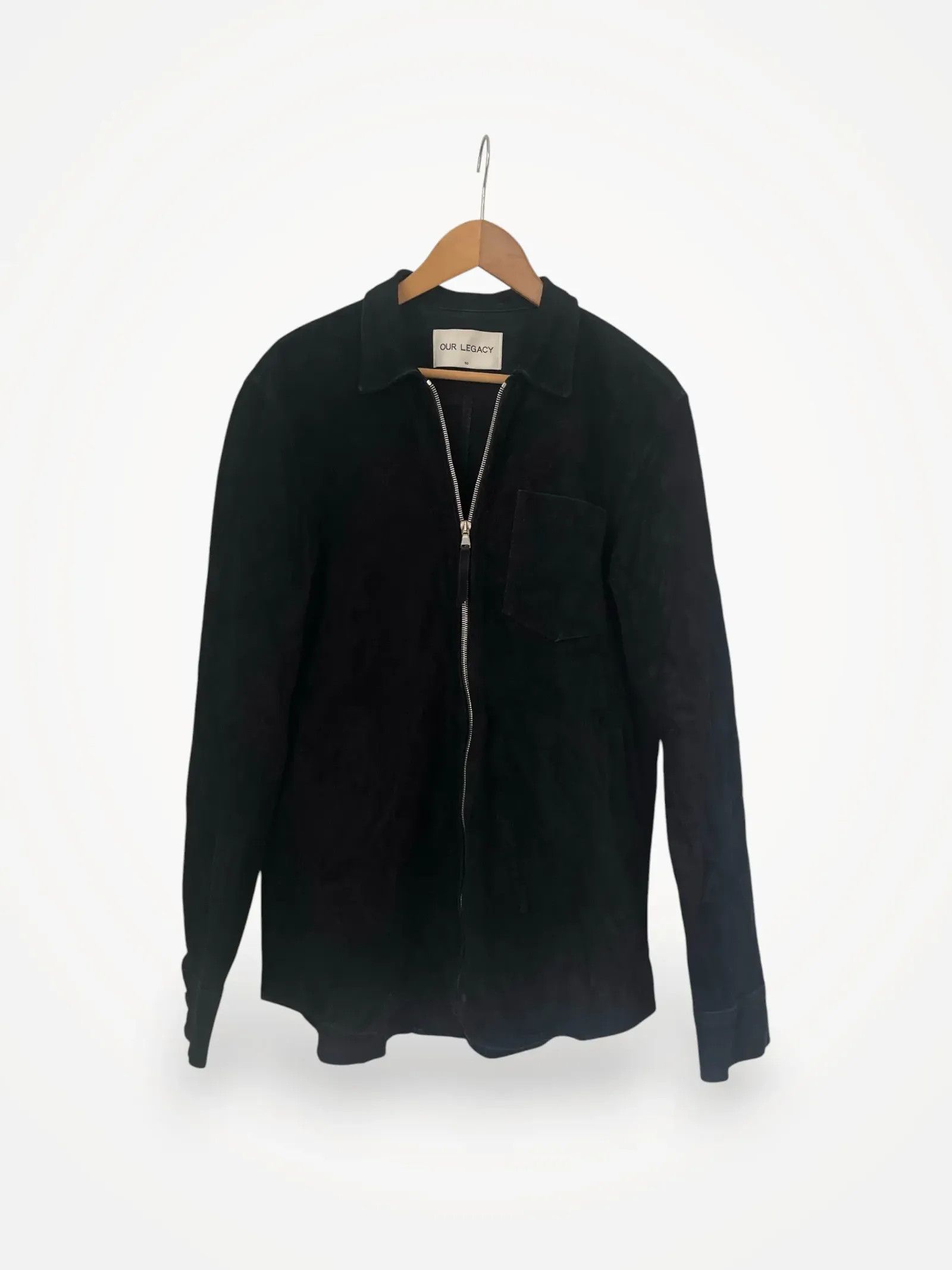 Our Legacy Our Legacy Red Skin Suede Jacket | Grailed