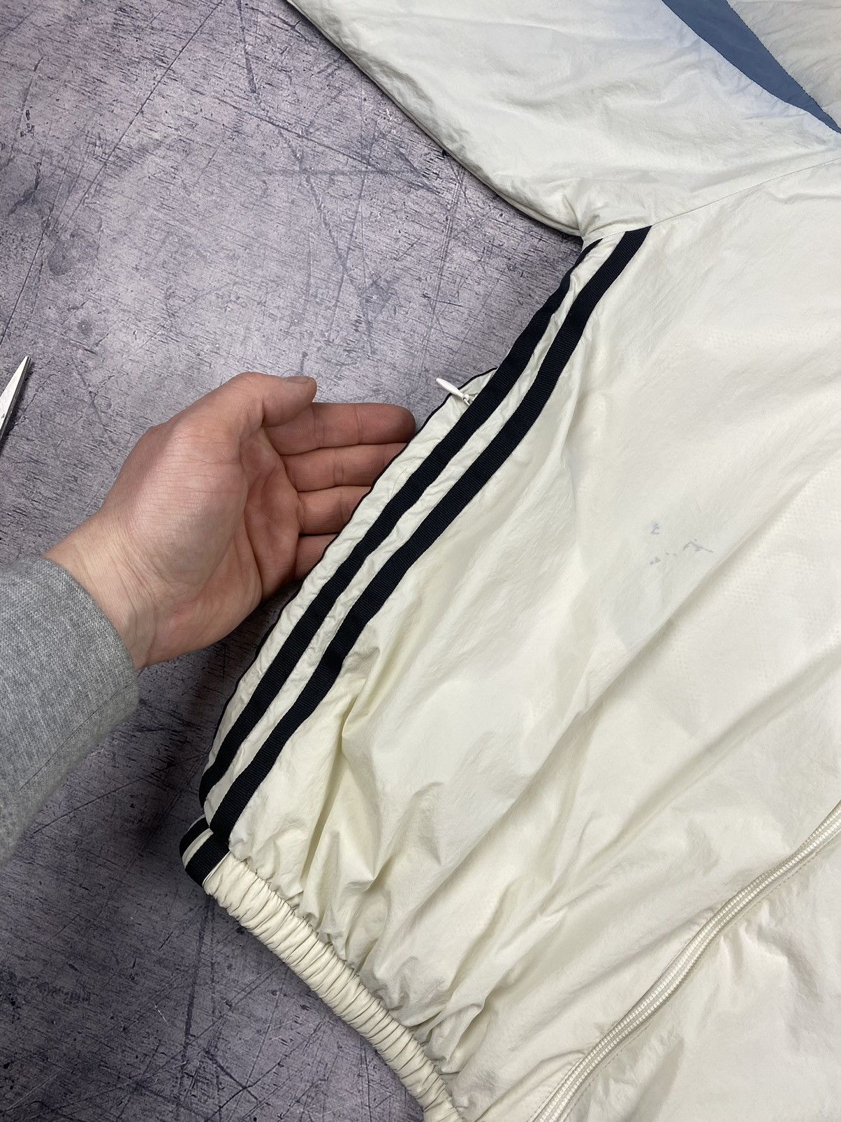 Adidas × Vintage Vintage Y2K Adidas Bomber Drill Jacket Size S Size US S / EU 44-46 / 1 - 7 Thumbnail
