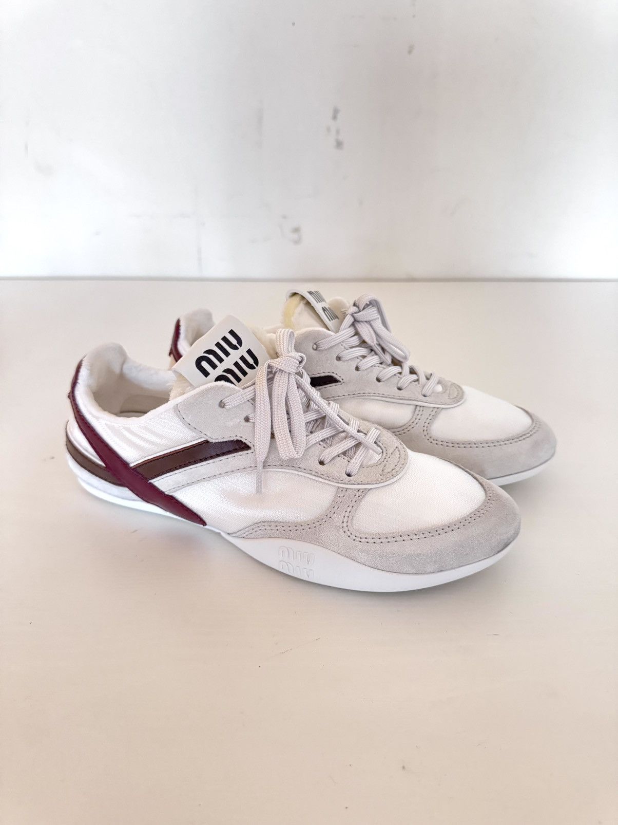 Miu Miu Miu Miu Gymnaium Sneakers Size US 7.5 / IT 37.5 - 2 Thumbnail