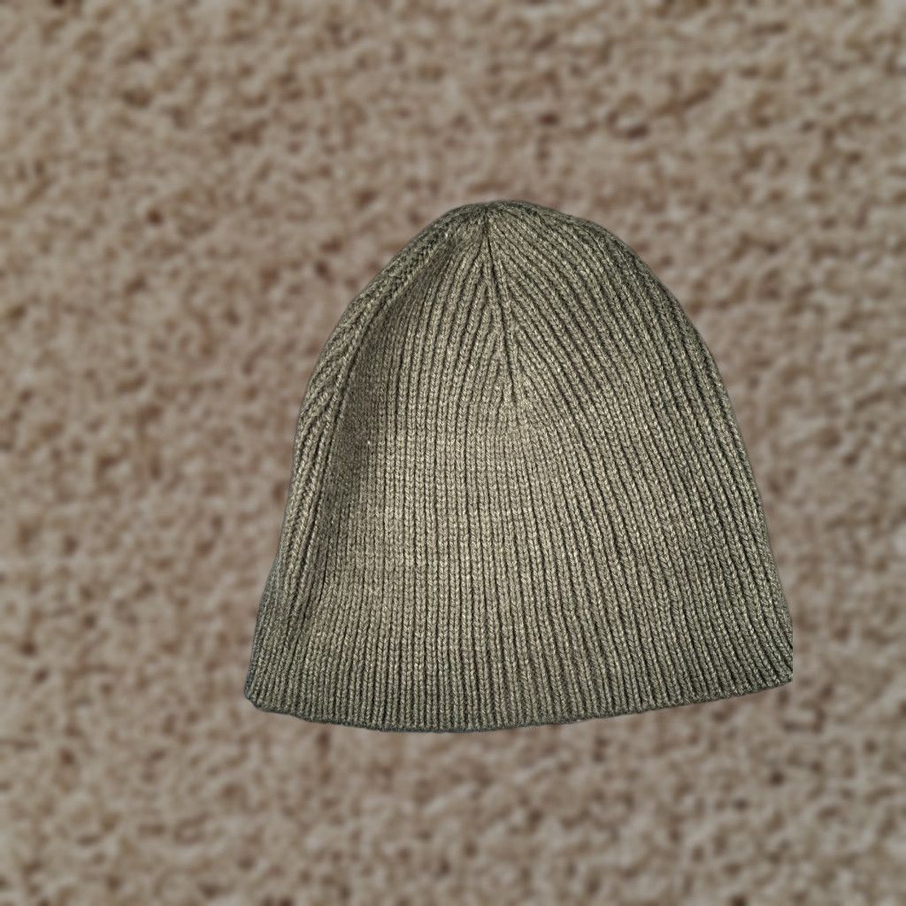 Vintage VINTAGE Beanie Toque Adult One Size Green Knit Acrylic Blend Winter Snow Ski Size ONE SIZE - 1 Thumbnail