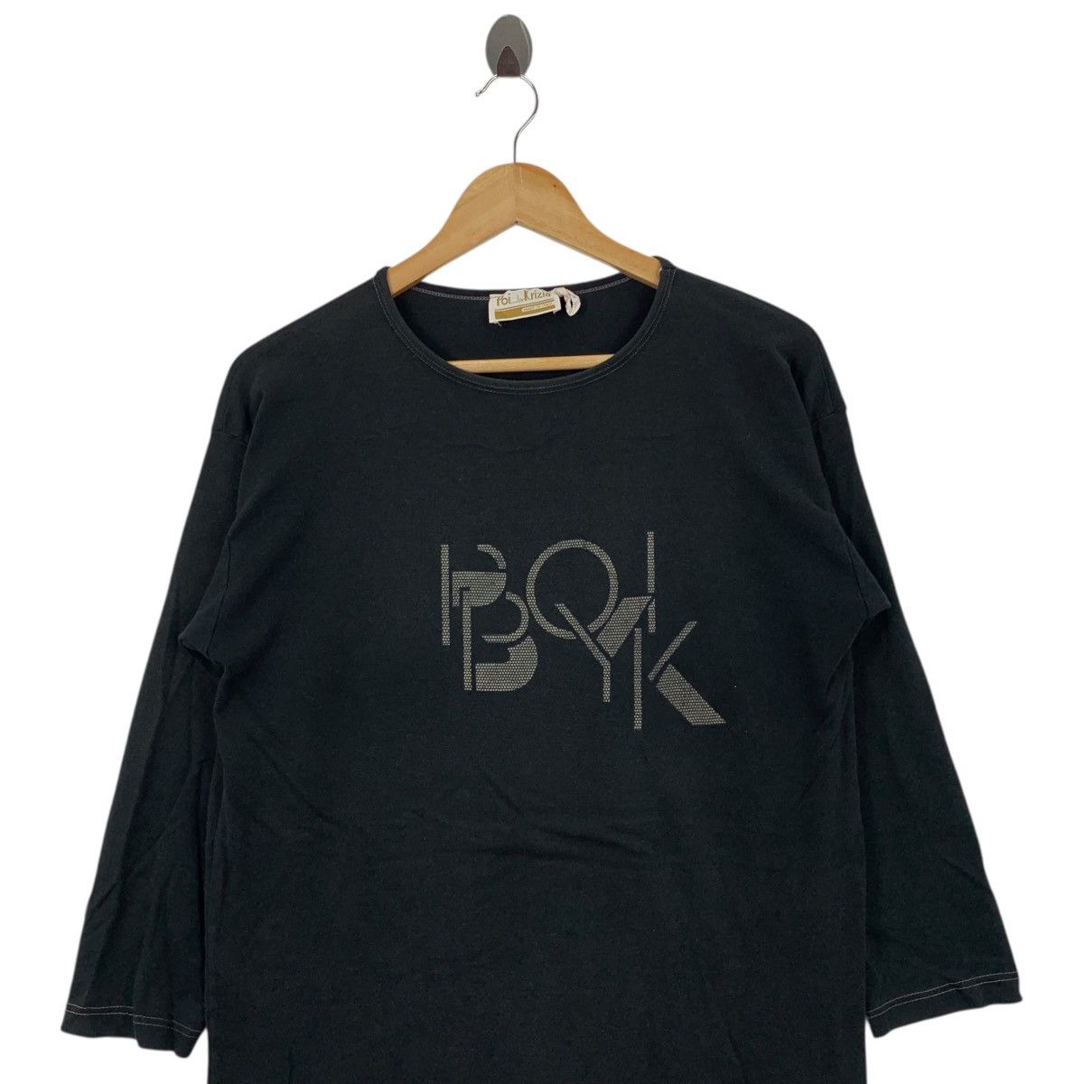 Vintage Vintage POI BY KRIZIA Front Font Italian Brand Tshirt Size M / US 6-8 / IT 42-44 - 2 Thumbnail
