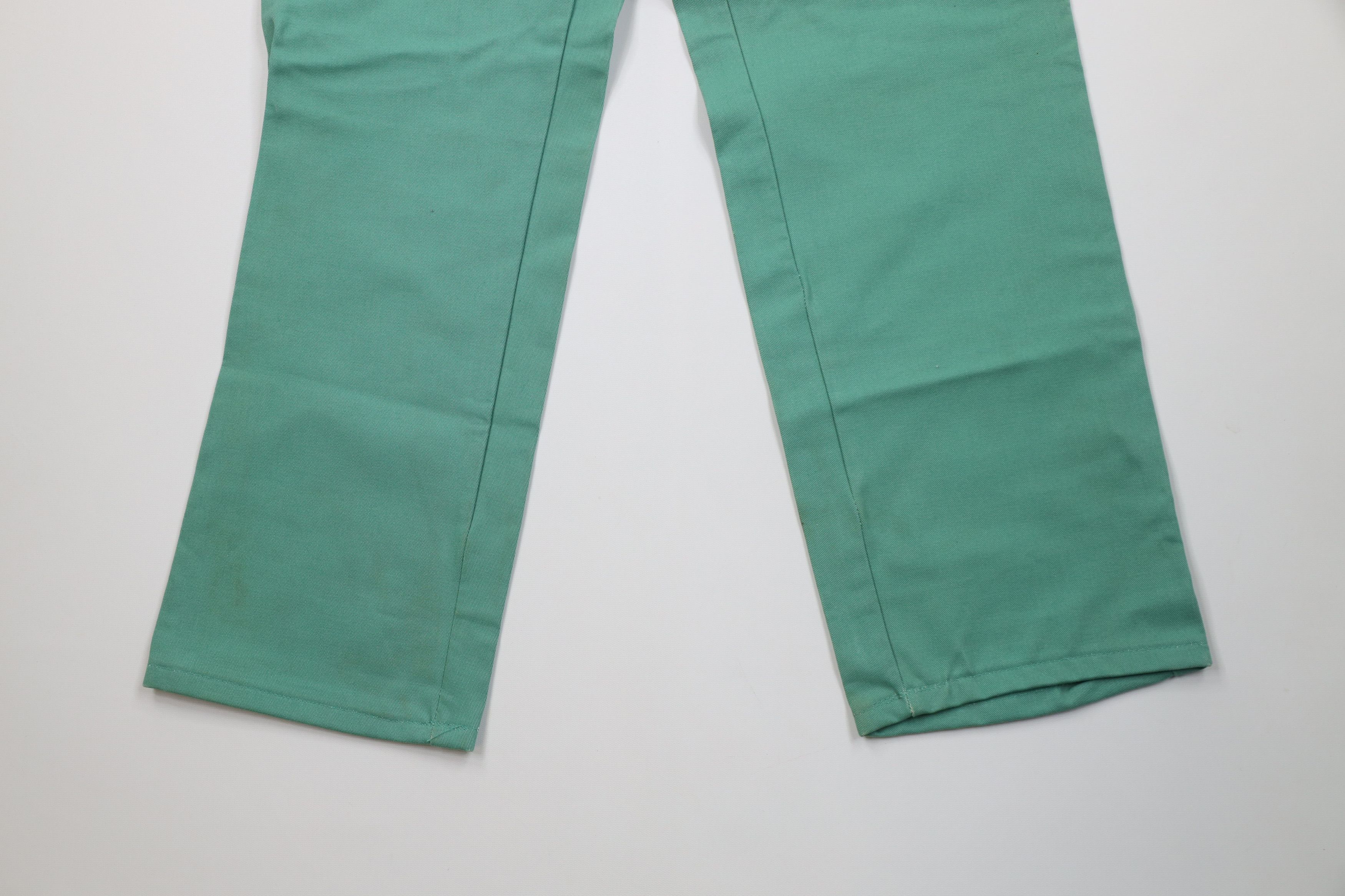 Vintage Vintage 90s Fire Flame Resistant Workwear Wide Leg Pants USA Size US 34 / EU 50 - 4 Thumbnail