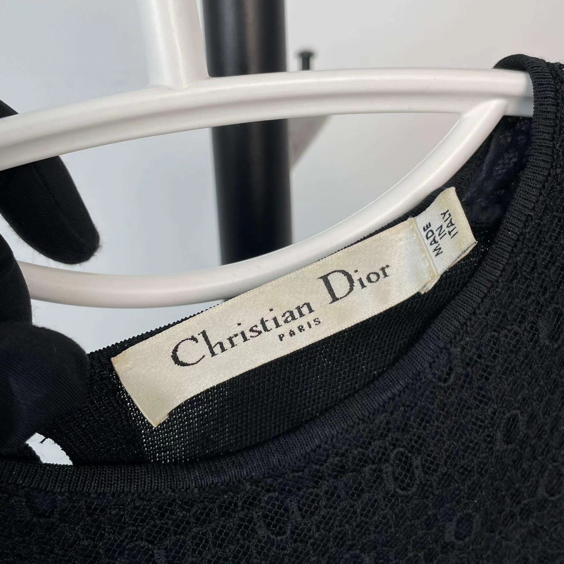 Dior Dior blend sleeveless top 38 black Size S / US 4 / IT 40 - 3 Thumbnail