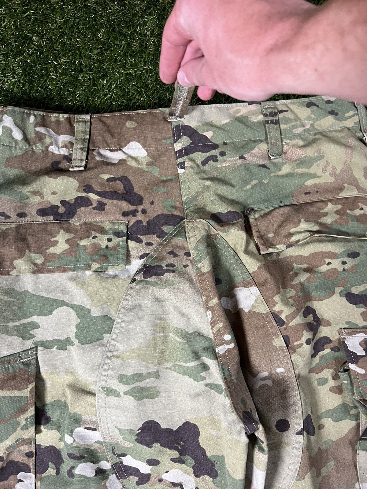 Vintage Vintage 90s Desert Camo Military Issued Baggy Tactical Pants Size US 32 / EU 48 - 4 Thumbnail