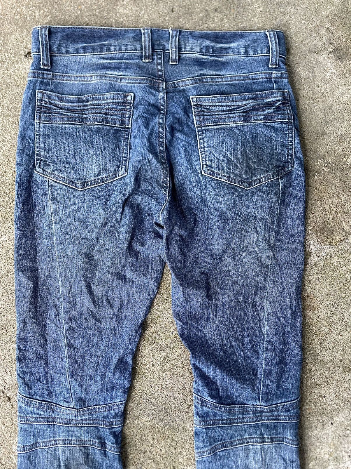 Schlussel Schlussel Denim Biker Pants Slim Size US 30 / EU 46 - 5 Thumbnail