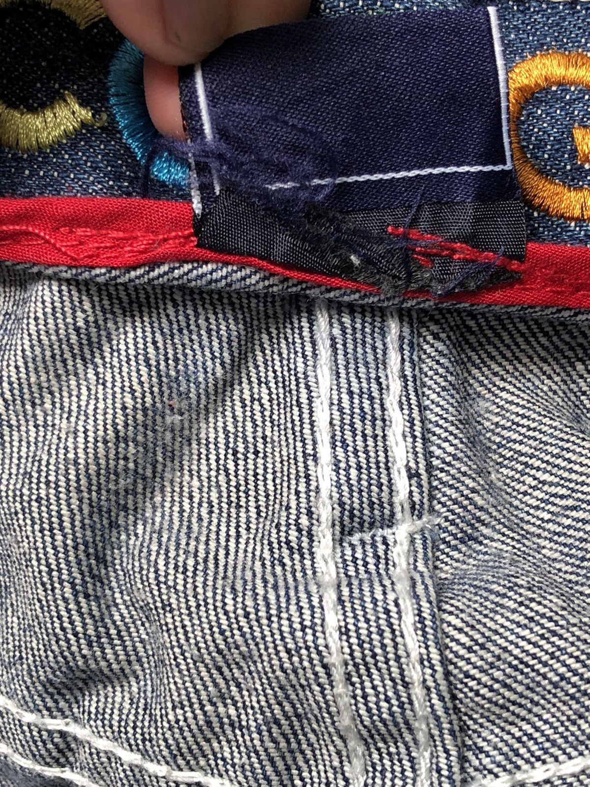 Coogi Coogi Baggy Jeans Embroidered Y2k Rapper Style Size US 36 / EU 52 - 20 Thumbnail