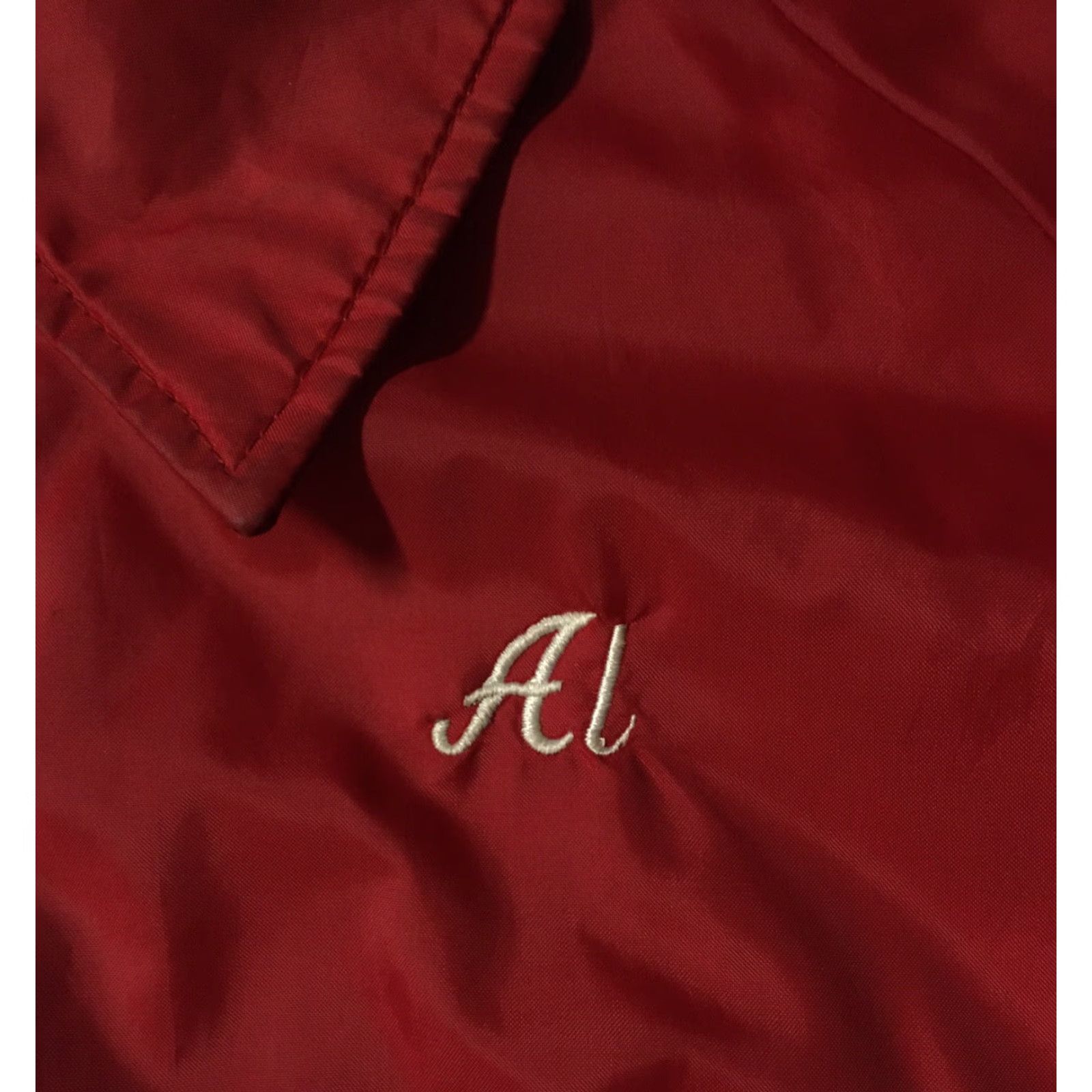 Vintage VINTAGE Buena Park American Baseball Windbreaker Jacket XL Red USA 80s 90s Grunge Sports Team Mens XL jacket Size US XL / EU 56 / 4 - 4 Thumbnail