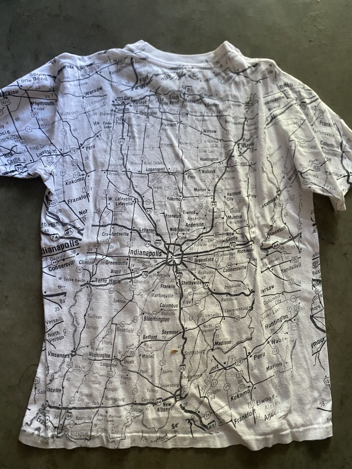 Vintage Vintage Indiana Roads AOP TEE Size US M / EU 48-50 / 2 - 5 Thumbnail