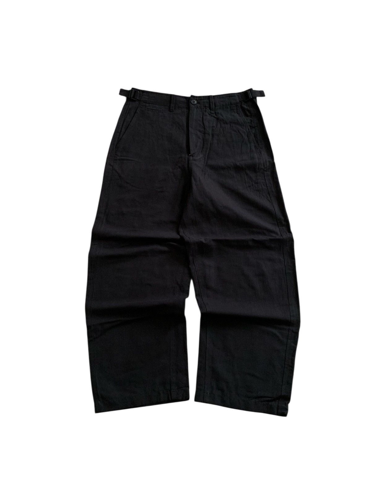 Yohji Yamamoto Beslow Standard Twill Baggy Pants Size US 28 / EU 44 - 1 Thumbnail