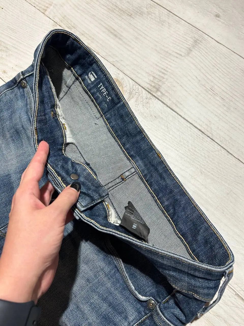 G-Star G-Star Raw Type C 3D Super Slim Denim Jeans Y2K Size US 30 / EU 46 - 12 Thumbnail
