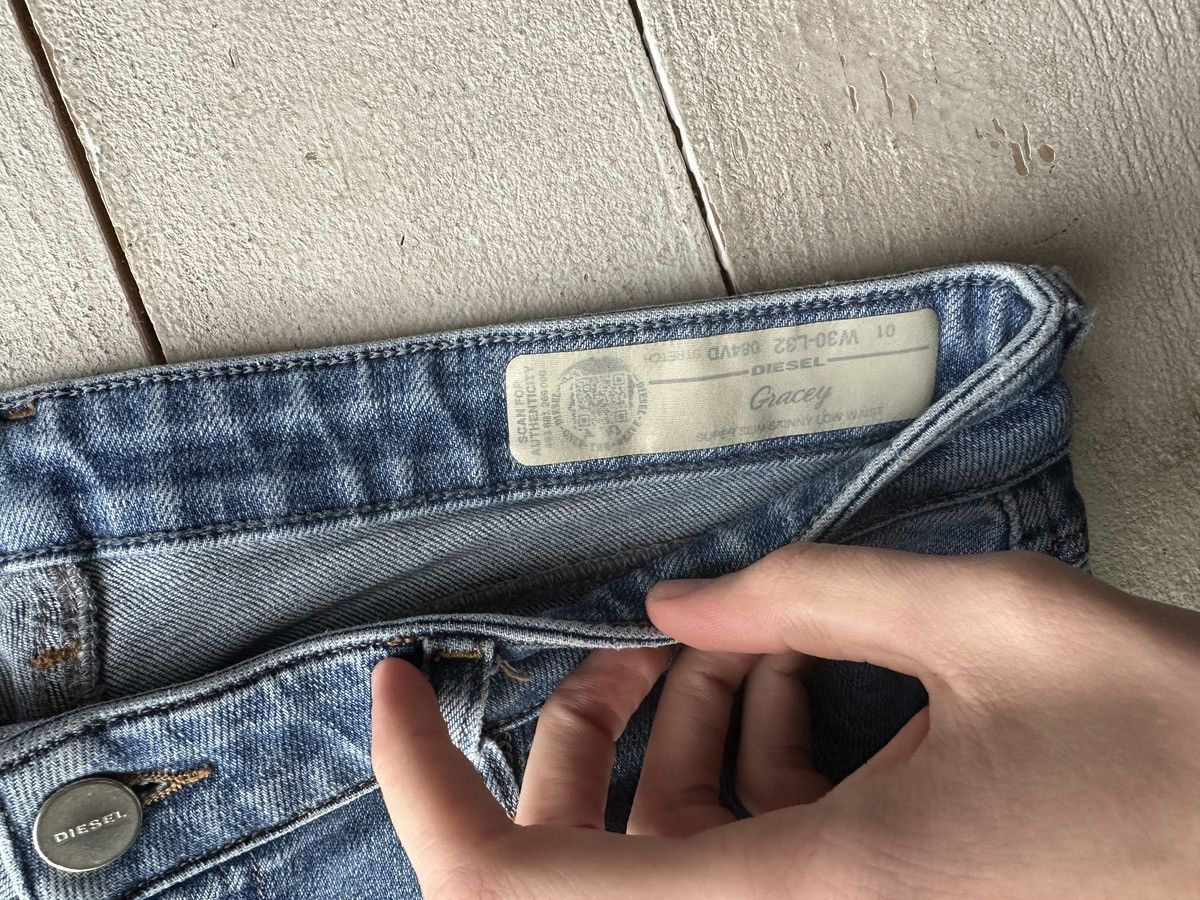 Diesel 🚨 DIESEL IFSIXWASNINE JEANS DENIM RARE Y2K FIT GOTHIC PUNK Size 30" / US 8 / IT 44 - 6 Thumbnail