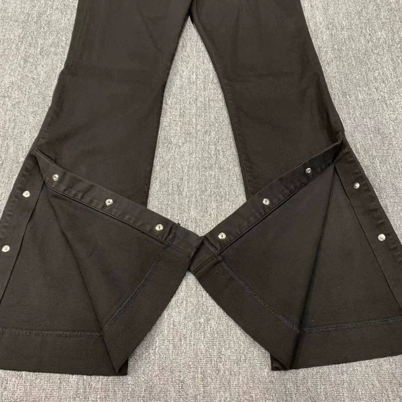 Amiri Amiri Black Flared Tapered Denim Pants Size US 36 / EU 52 - 5 Thumbnail