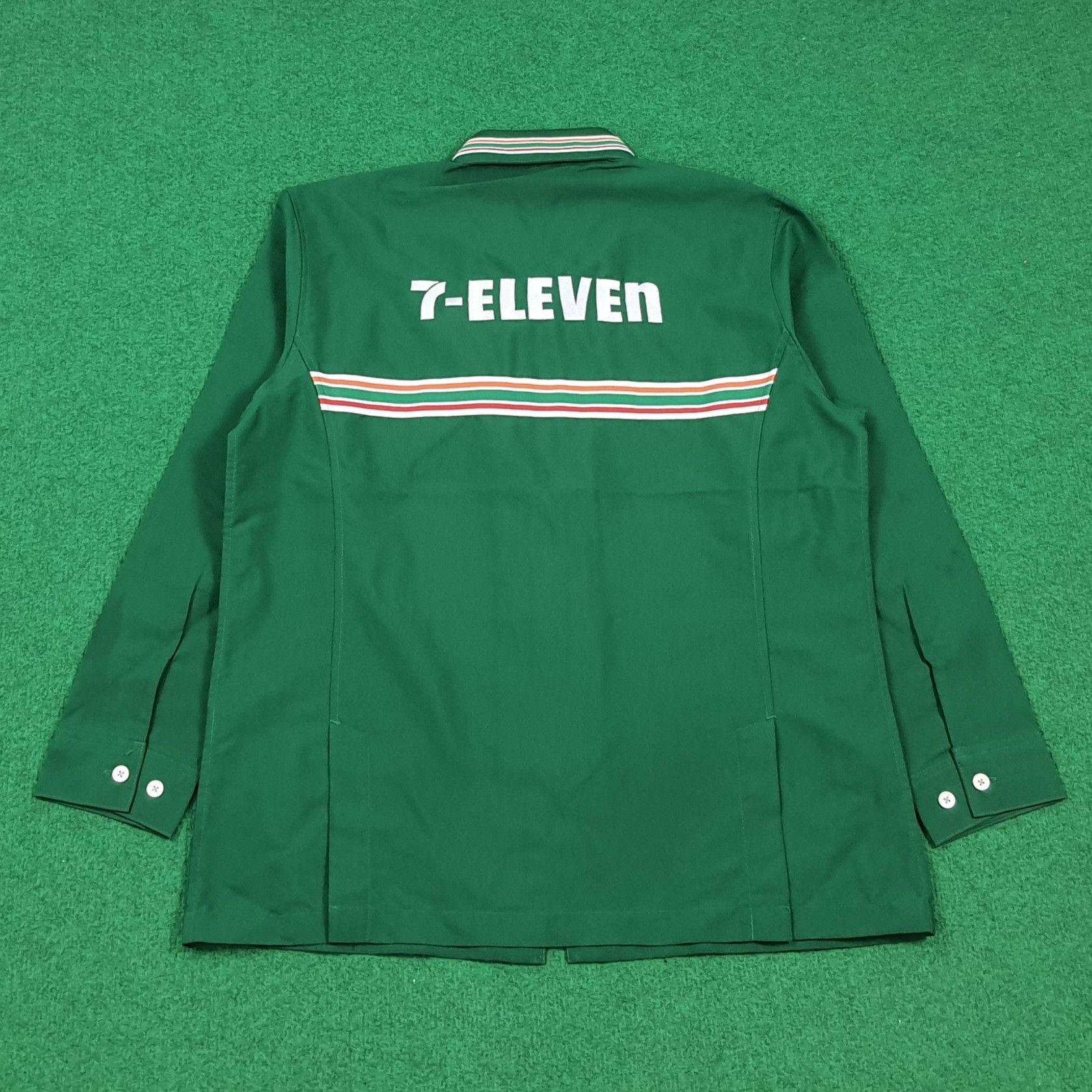 Japanese Brand Vintage 7 Eleven Japan Staff Uniform Work Jacket C299N53 Size US M / EU 48-50 / 2 - 3 Thumbnail