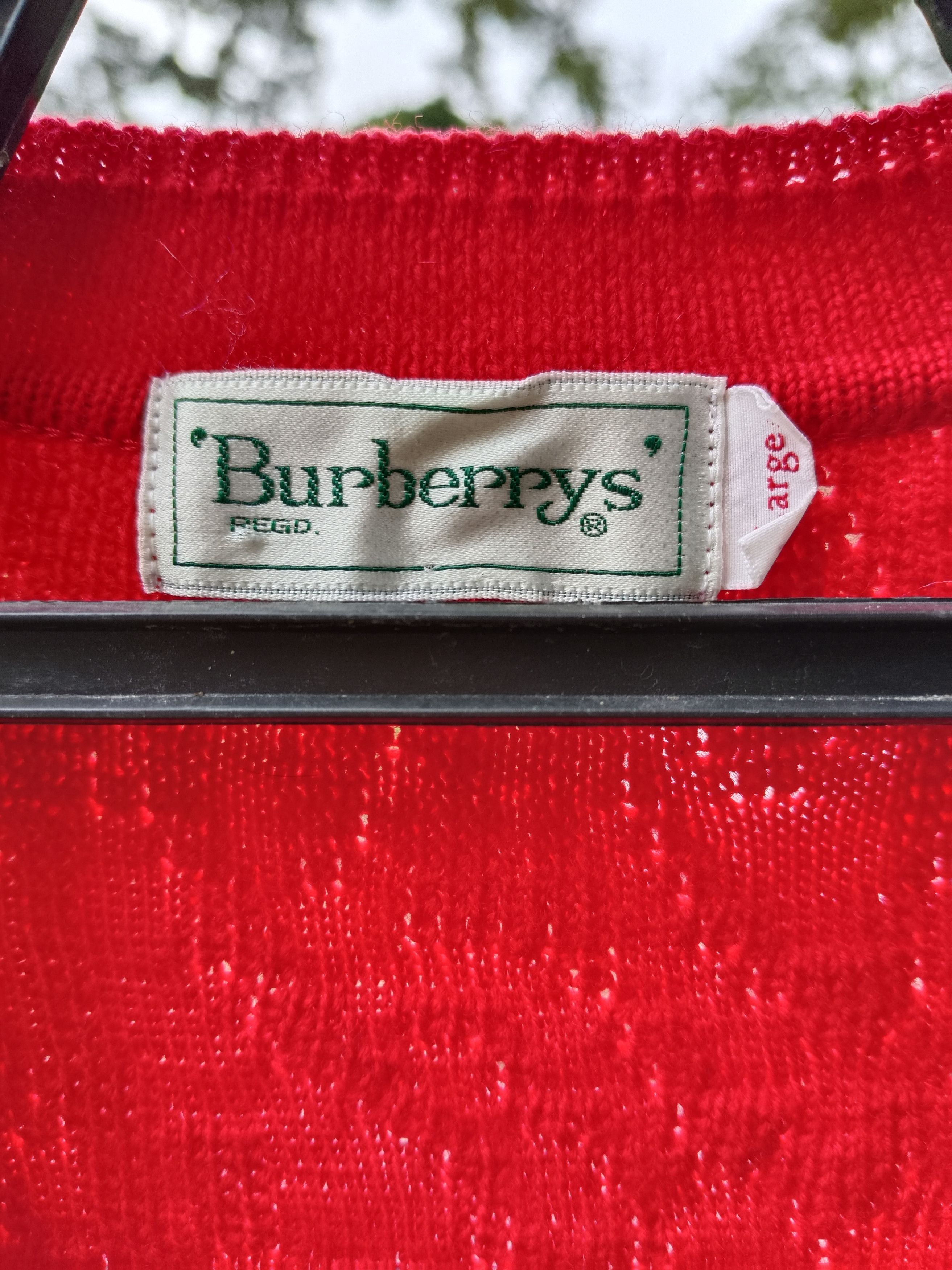 Burberry BURBERRY's WOOL CARDIGAN VEST Size L / US 10 / IT 46 - 5 Thumbnail