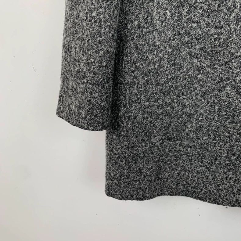 Kenzo KENZO Dark grey wool lapel double-breasted coat Size XS / US 0-2 / IT 36-38 - 4 Thumbnail