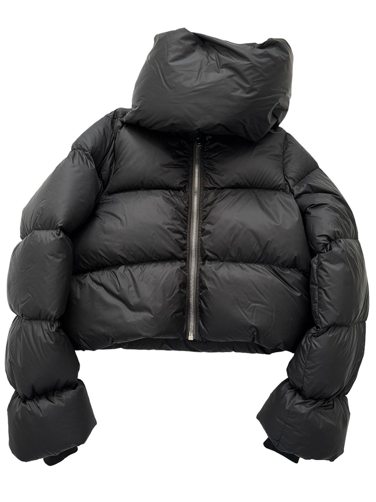 Rick Owens × Rick Owens Drkshdw Sz40 FW22 Strobe Puffer Cropped Down Jacket Size US S / EU 44-46 / 1 - 1 Thumbnail