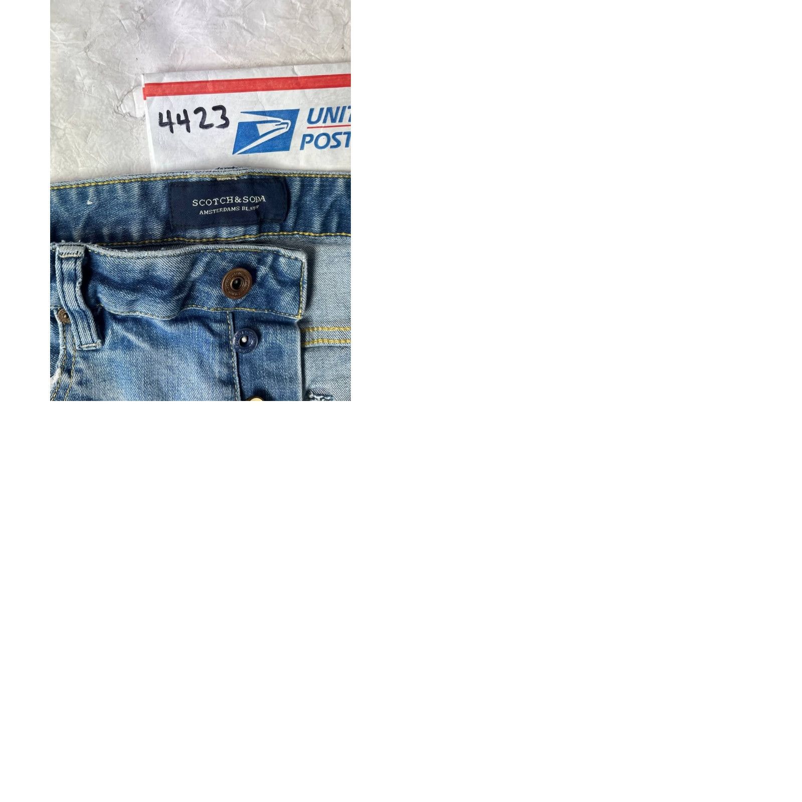 Scotch & Soda Scotch & Soda Jeans Men Distressed 32x32 Blue Regular Straight Pockets Vintage? No See Pics Size US 32 / EU 48 - 12 Thumbnail