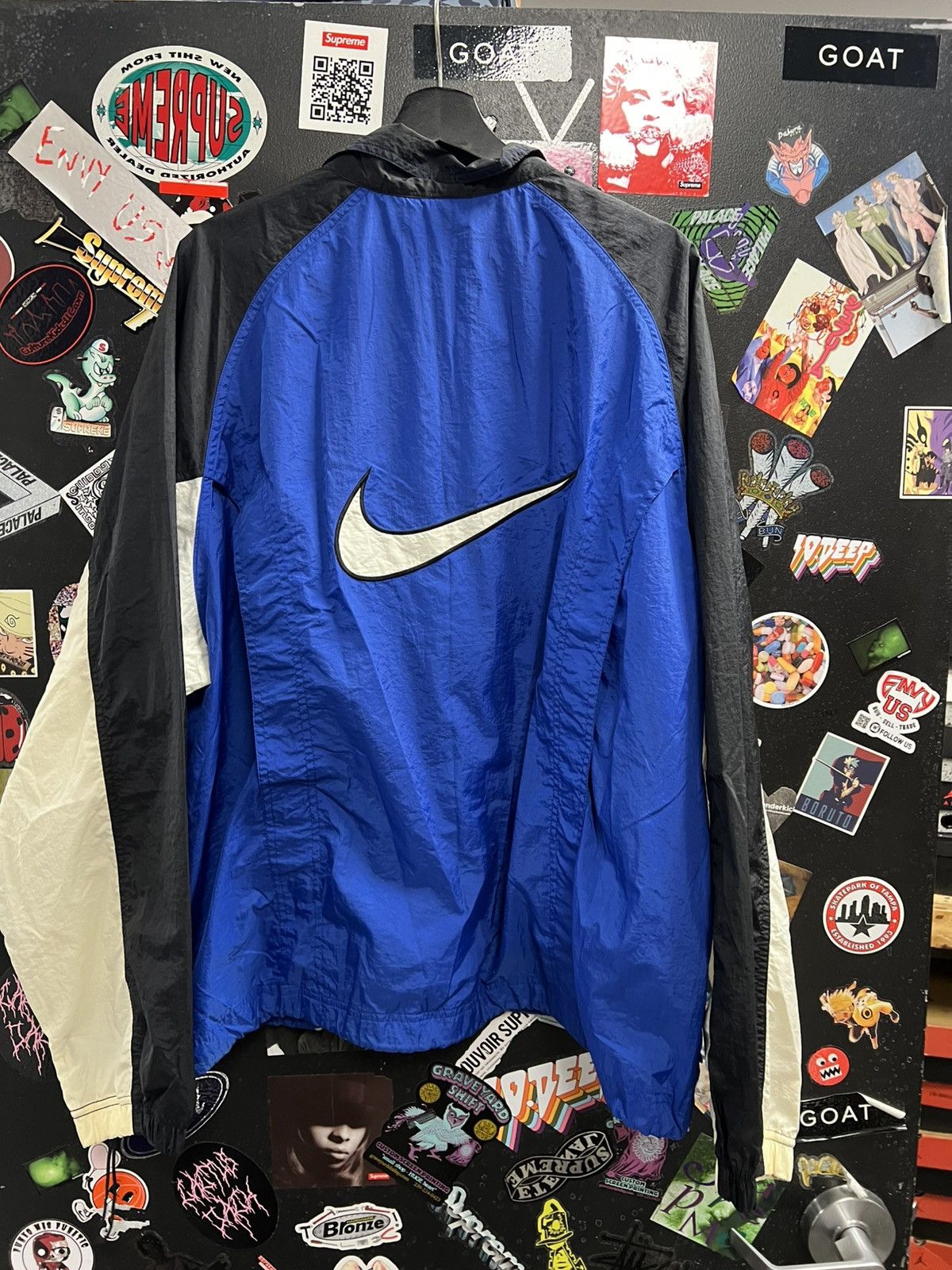 Nike Vintage Nike Windbreaker Size US XL / EU 56 / 4 - 2 Thumbnail