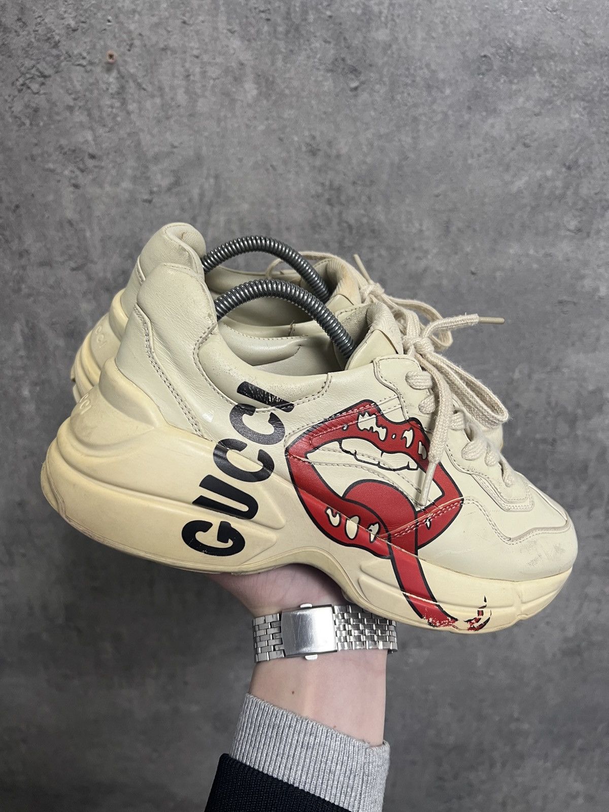 Gucci Gucci Rhyton Lips Logo Size 8 Size US 8 / EU 41 - 2 Thumbnail