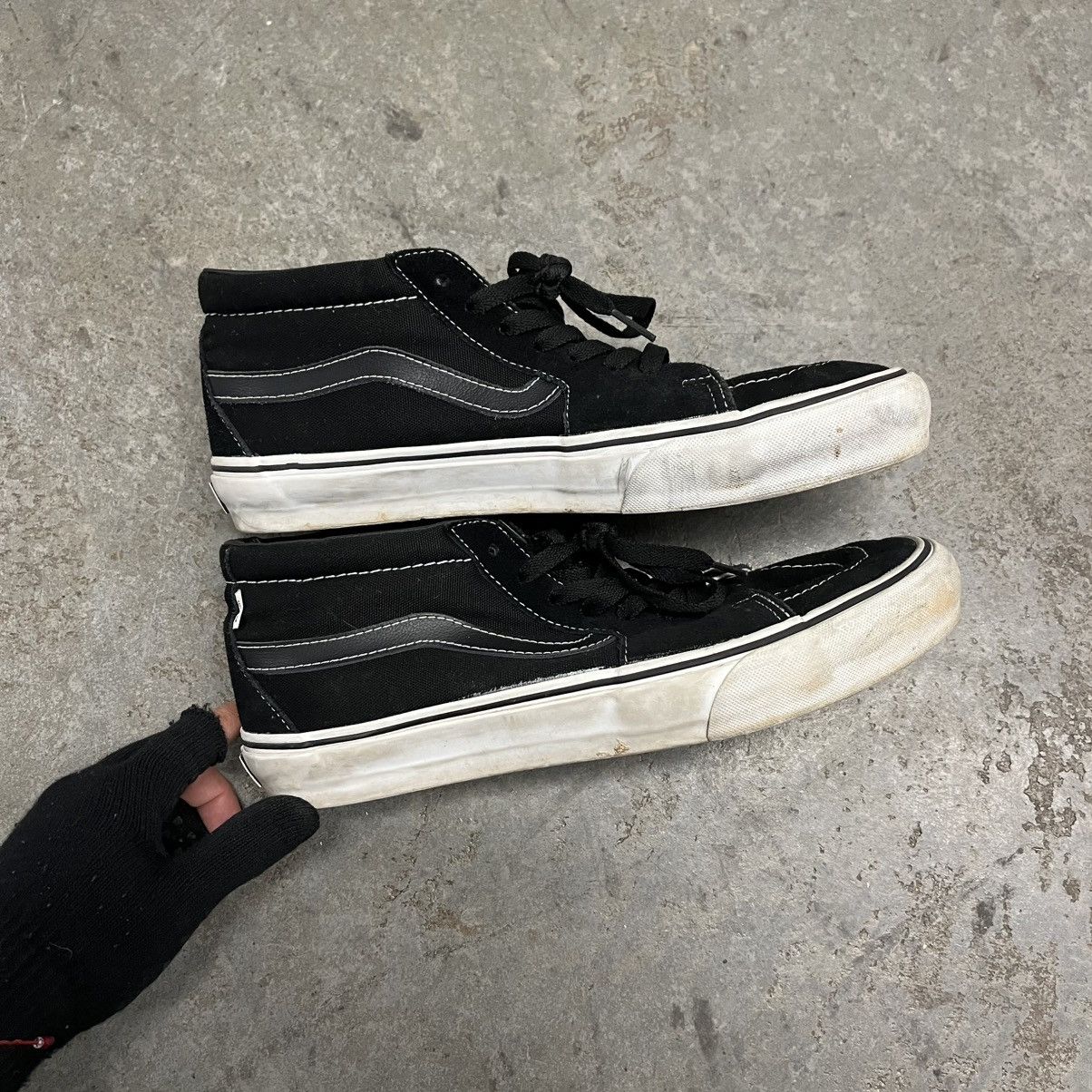 JJJJound × Vans jjjjound x vans sk8 mid vault LX Size US 10.5 / EU 43-44 - 1 Thumbnail