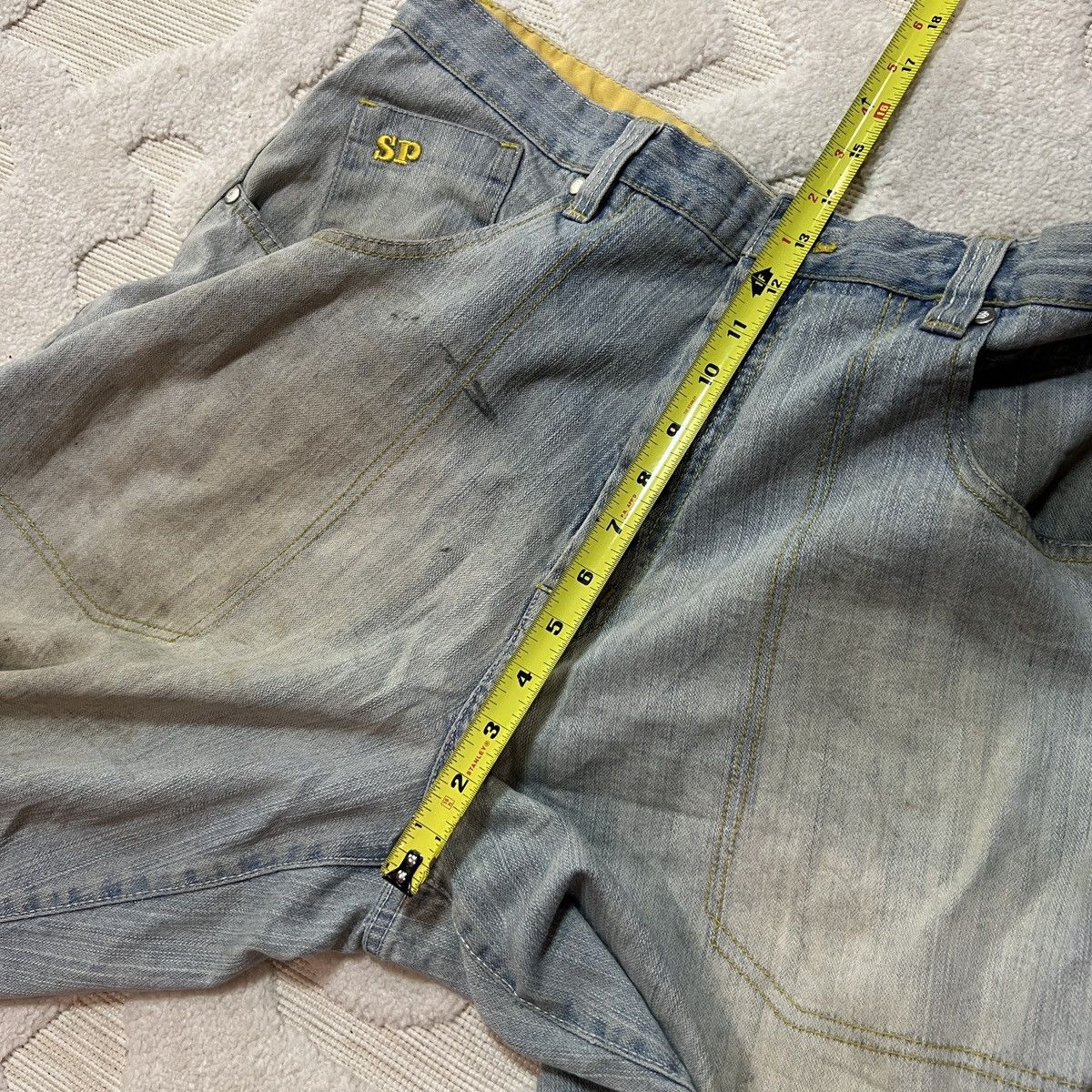 Southpole Southpole Shorts Baggy Vintage Y2K Jorts Size 36 Yellow Tab Size US 38 / EU 54 - 10 Thumbnail