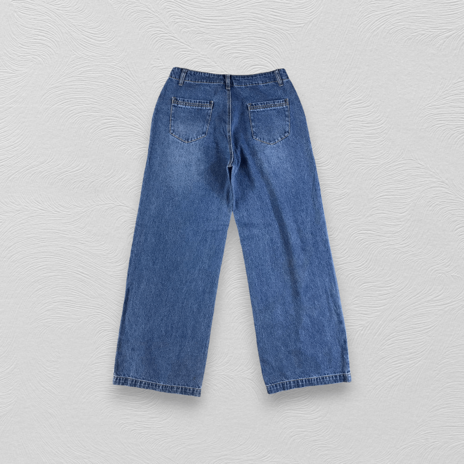 Japanese Brand Japanese Brand Blue Baggy Jeans KJ2130 Size US 28 / EU 44 - 2 Thumbnail