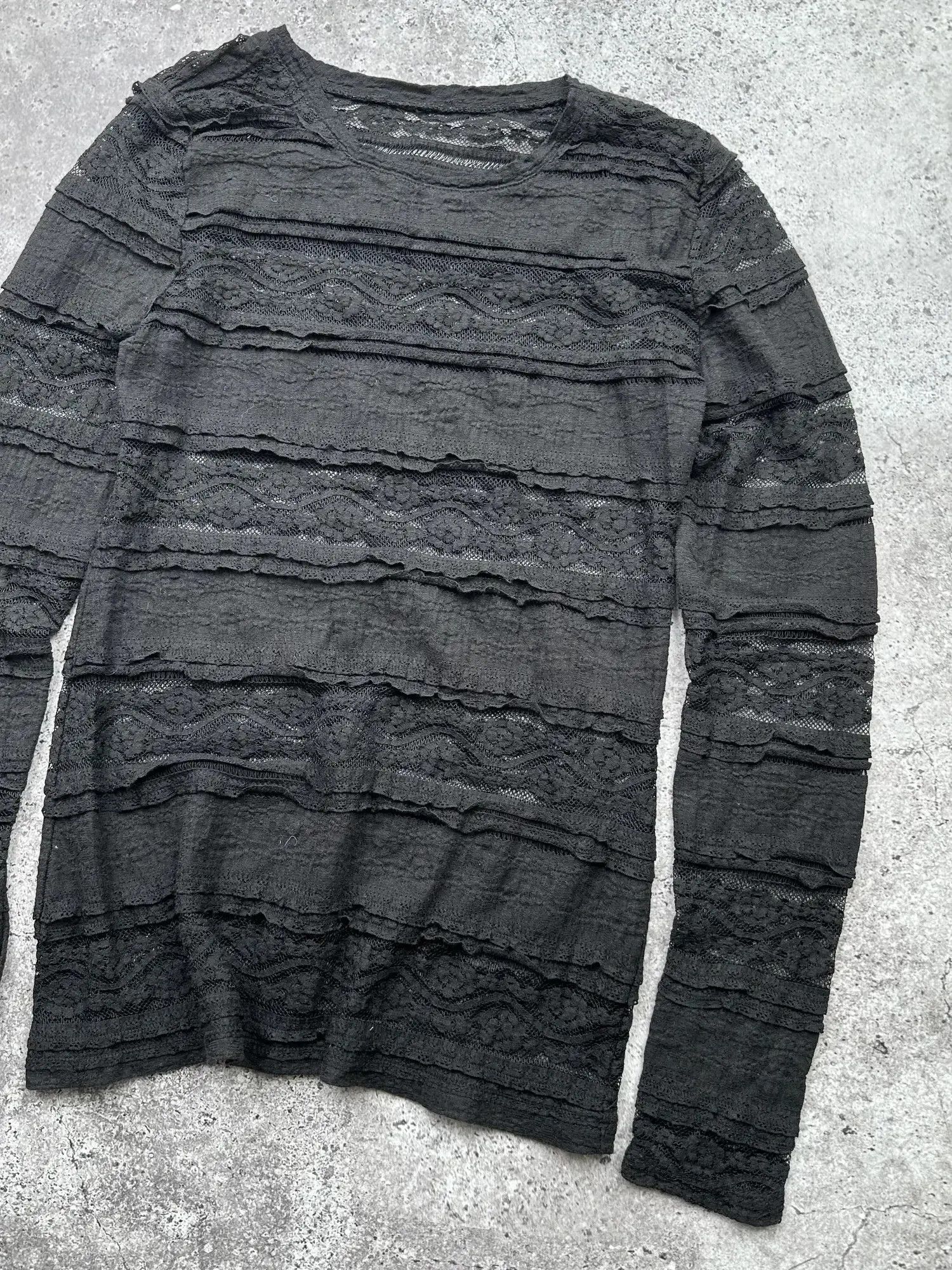 Vintage Vintage Lace Long Sleeve C544(V18) Size S / US 4 / IT 40 - 3 Thumbnail