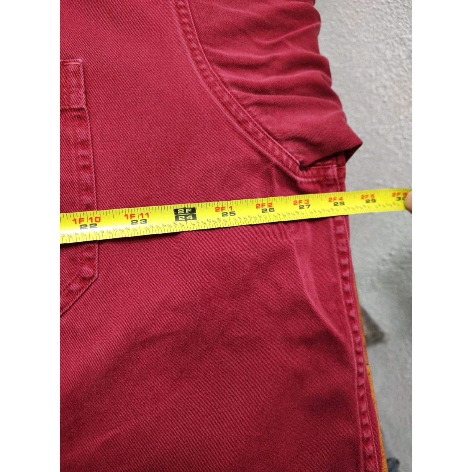 Vintage VINTAGE Cabela's Shirt Men XL Red Cotton Canvas Western Button-Up Casual Workwear Pocketed Button-Down Size US XL / EU 56 / 4 - 7 Thumbnail