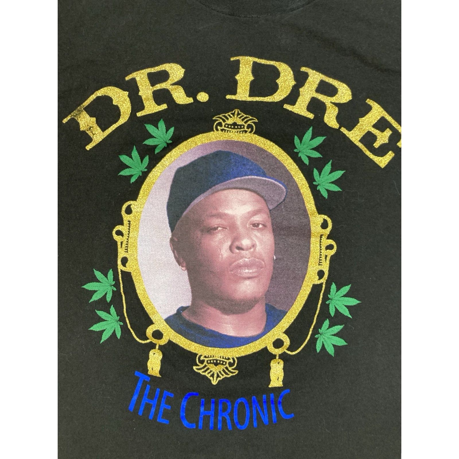 Vintage VINTAGE Death Row Records Dr Dre The Chronic Graphic T-shirt Women Medium Black Hip Hop Music Shirt Size M / US 6-8 / IT 42-44 - 2 Thumbnail